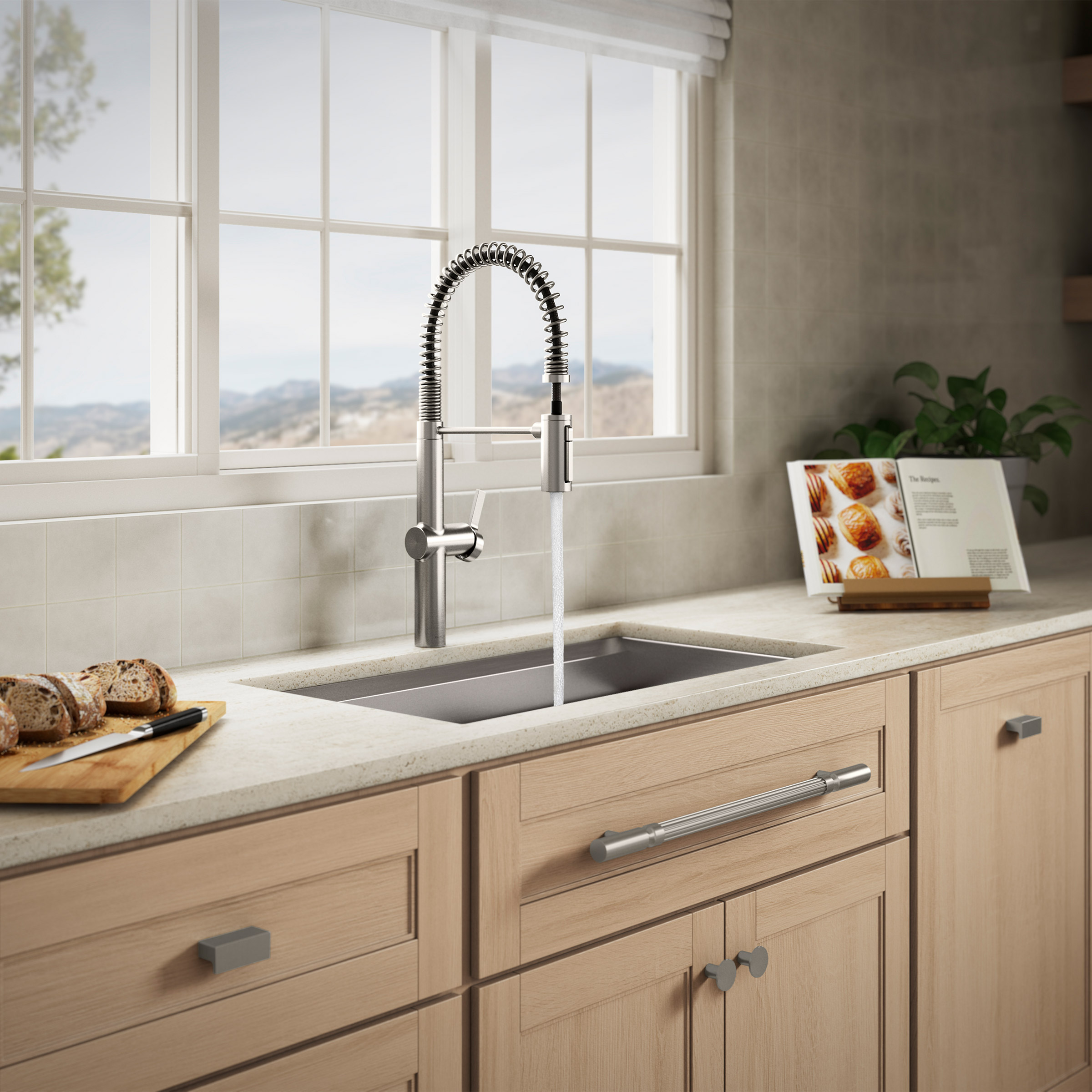 Kohler Haku Semi-Pro Pull-down Kitchen Faucet