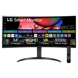 LG 34" CLASS ULTRAWIDE WQHD SMART MONITOR 34SR65QC