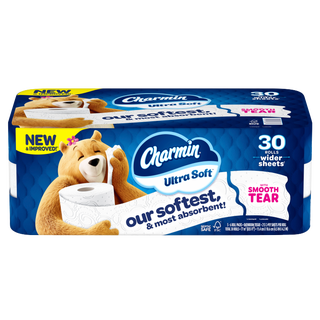 Charmin Ultra Soft Bath Tissue, 2-Ply, 213 Sheets, 30 Rolls
