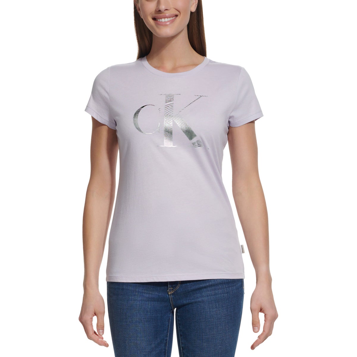 Calvin Klein Jeans Ladies' Logo Tee | Costco Calvin Klein Jeans Ladies' Logo Tee | Costco
