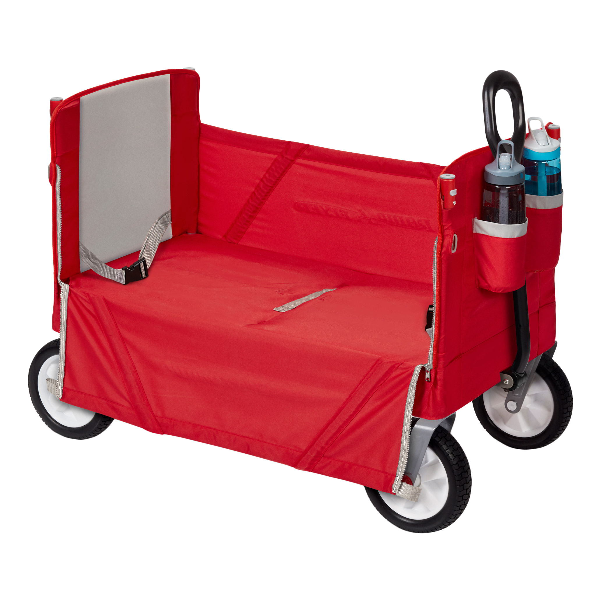 Radio Flyer Mon 1er Chariot – Mini Chariot Rouge En Acier, Roues, Poignée, Dès 18 Mois, B Corp