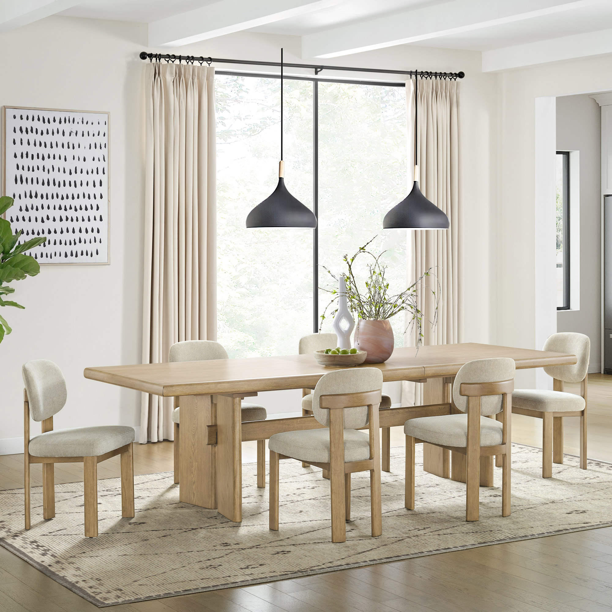 Pike & Main Trivoli 7-piece Dining Room Set