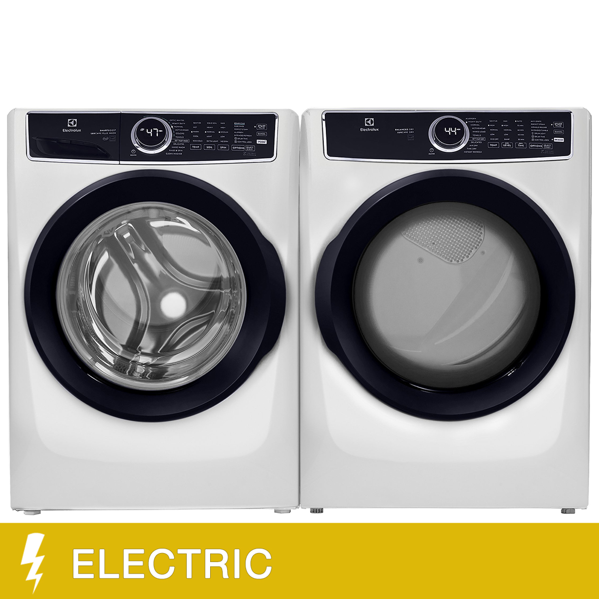 Electrolux 6 Series Laundry Bundle 5.2 cu ft. Front Load Washer and 8.0 cu ft. Electric Dryer