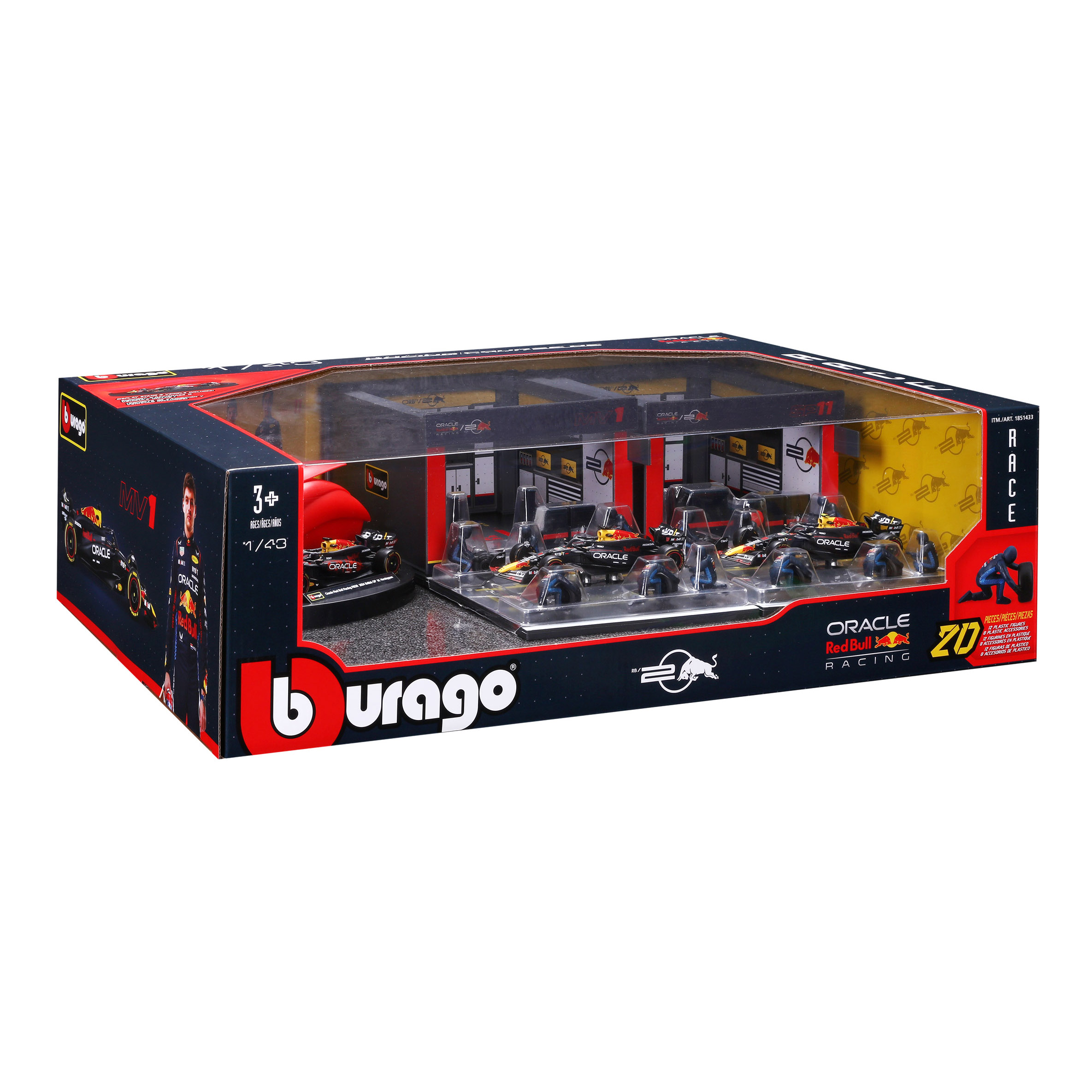 1:43 Red Bull Formula Racing Paddock | Costco