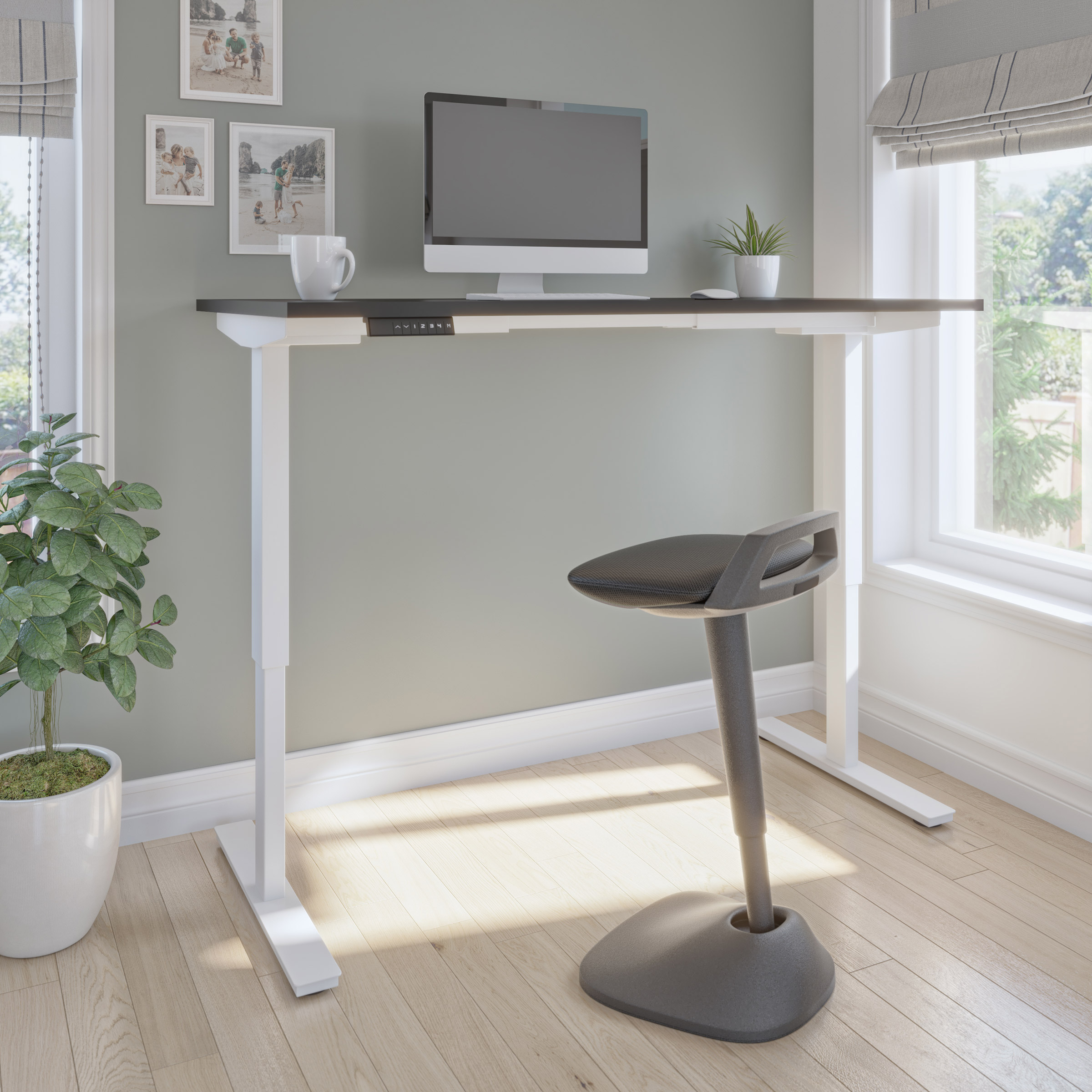 Bestar Viva 150.6 (59.3 in.) Height Adjustable Desk