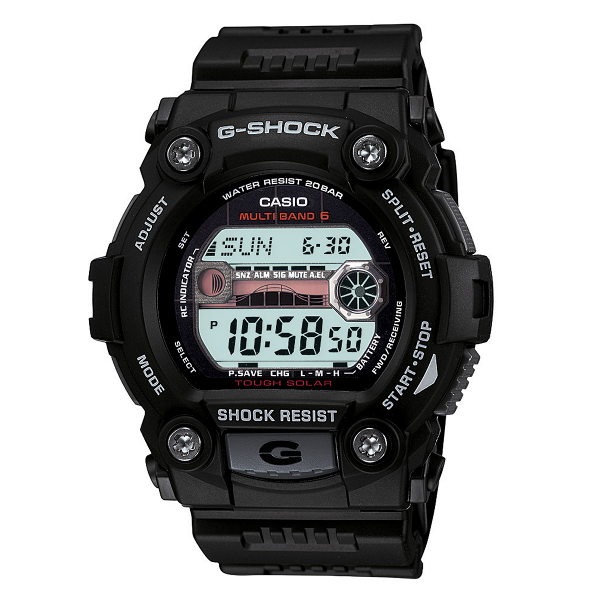 Casio G-SHOCK G-Rescue Solar Atomic Mens Watch