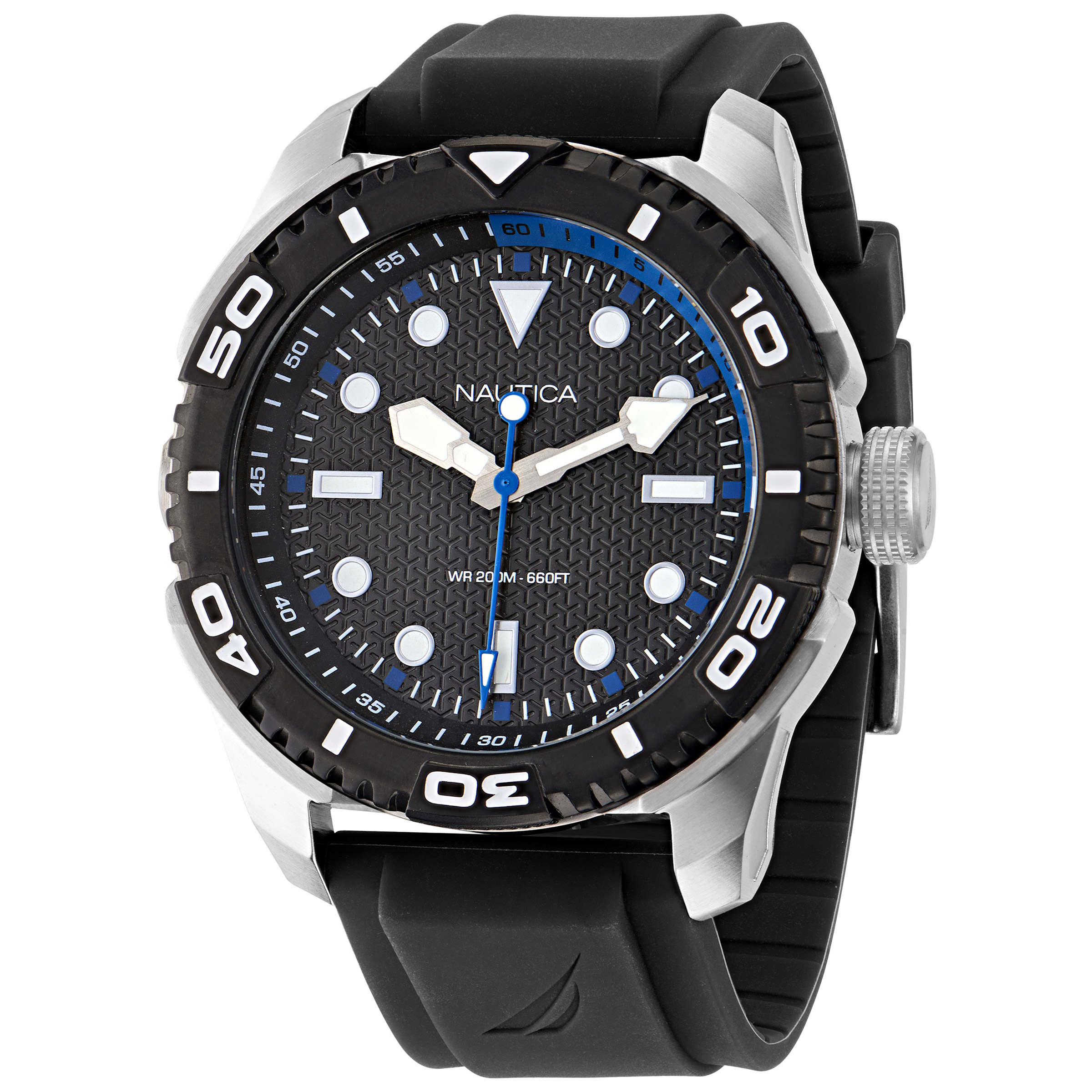 Nautica Tarpoon Dive Black Dial Men's Watch