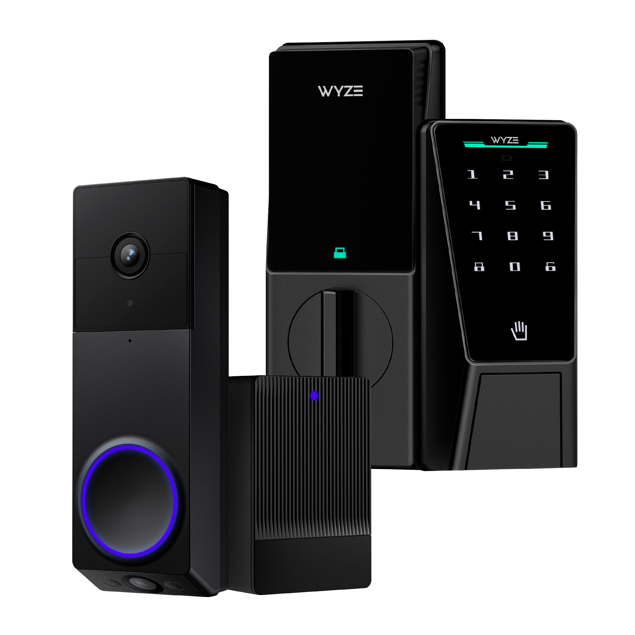 Wyze Front Porch 2K Security Bundle