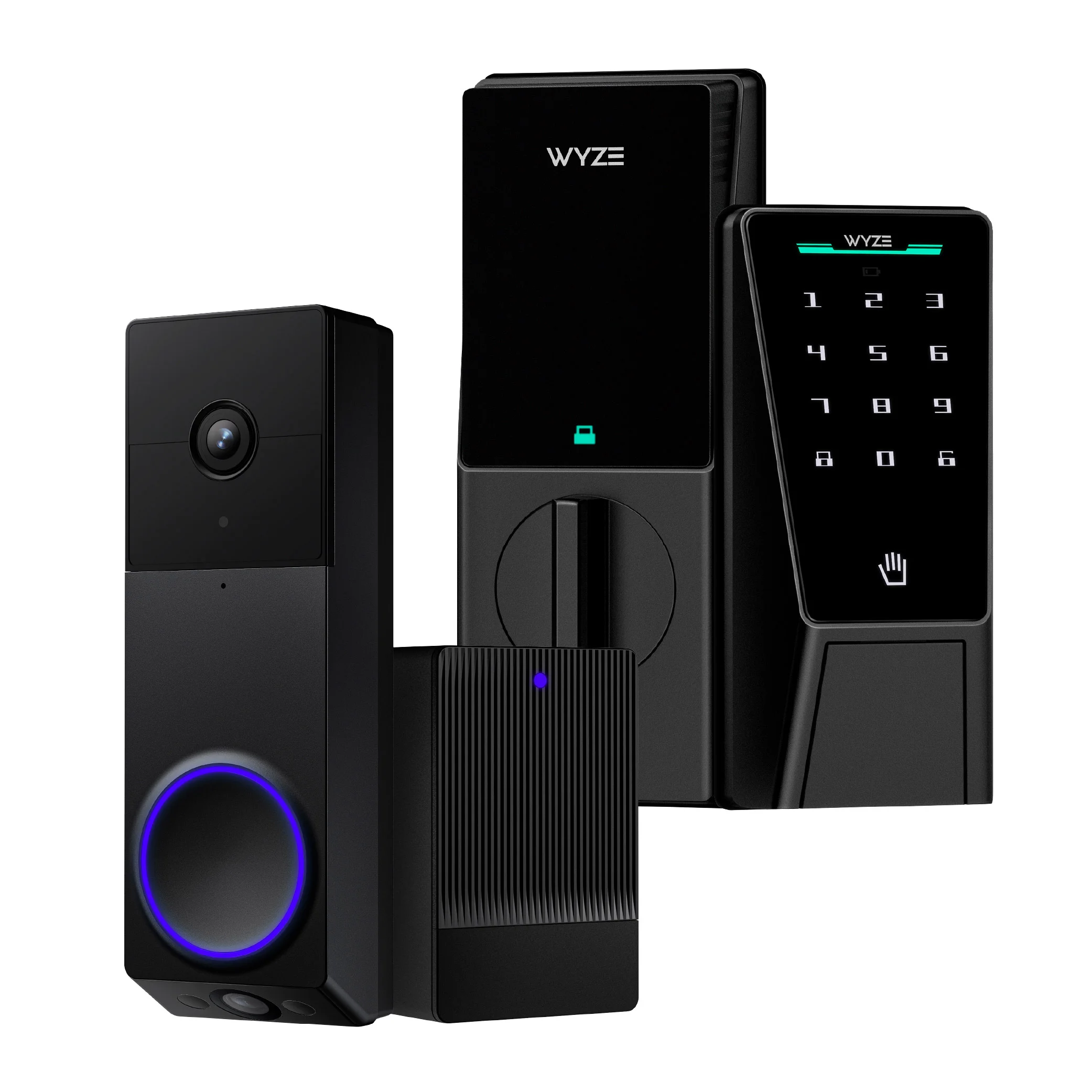 Wyze Front Porch 2K Security Bundle