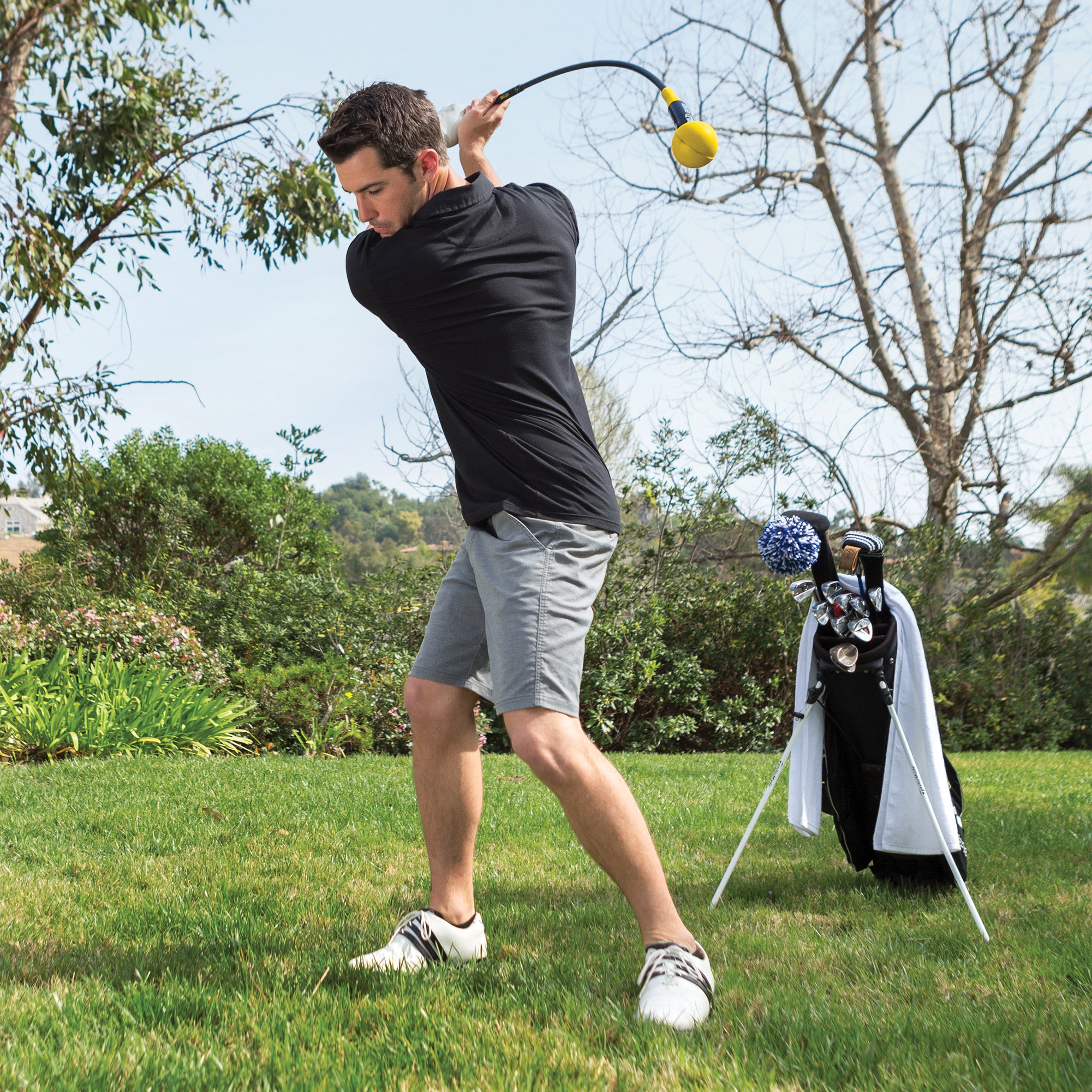 SKLZ Gold Flex Trainer with Pro Rods Alignment Set | Costco