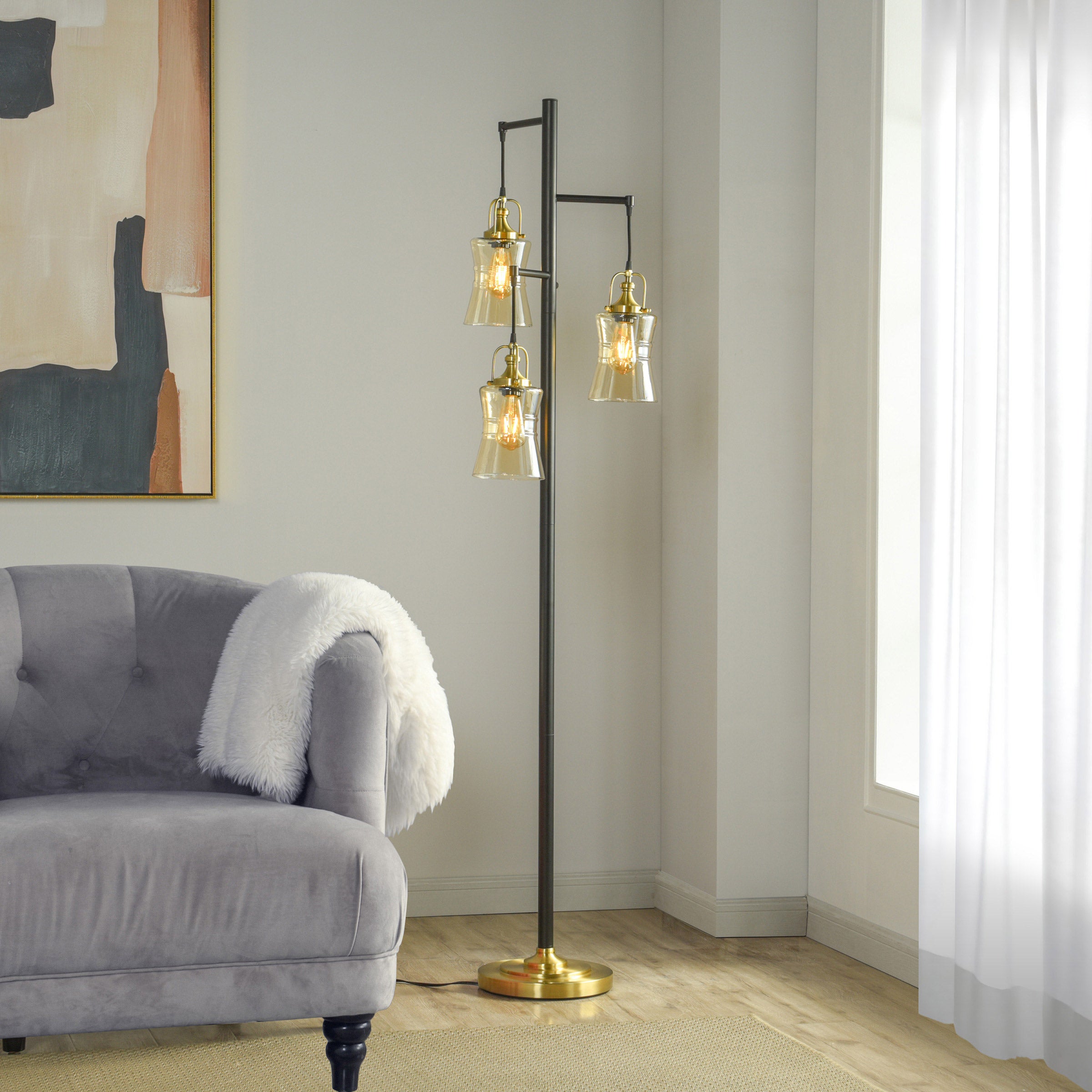 Arden 3-light Floor Lamp | Costco