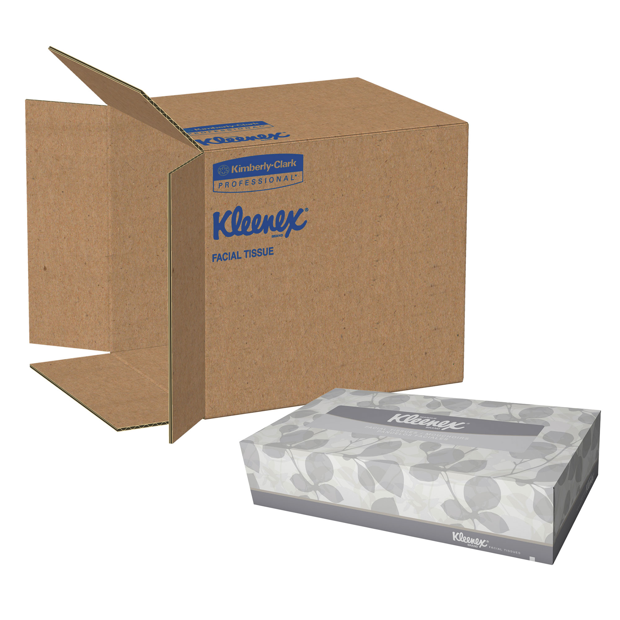 Kleenex Facial Tissue Convenience Case 2-ply  White  12-count