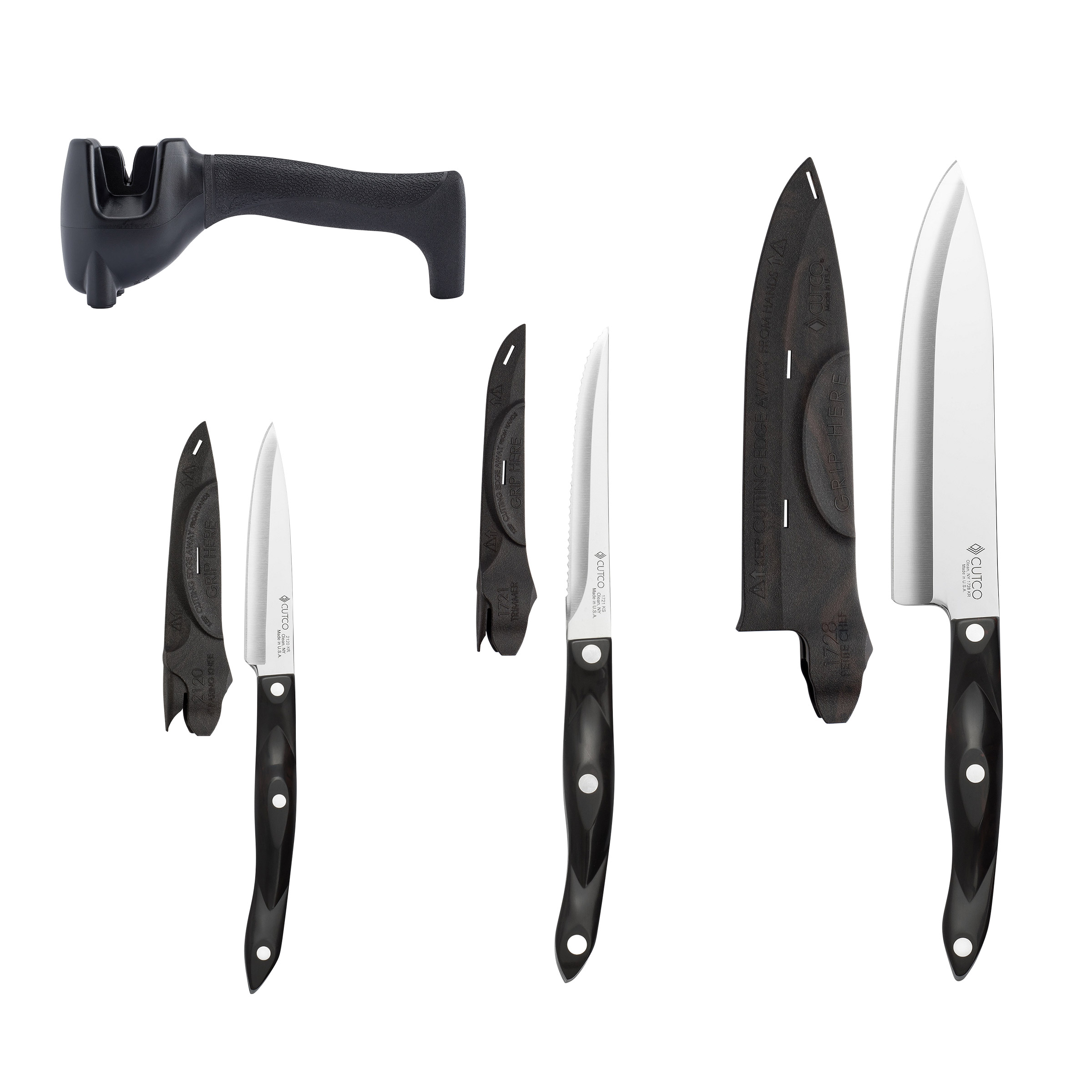 Cutco 4-piece Favorites with Sheaths