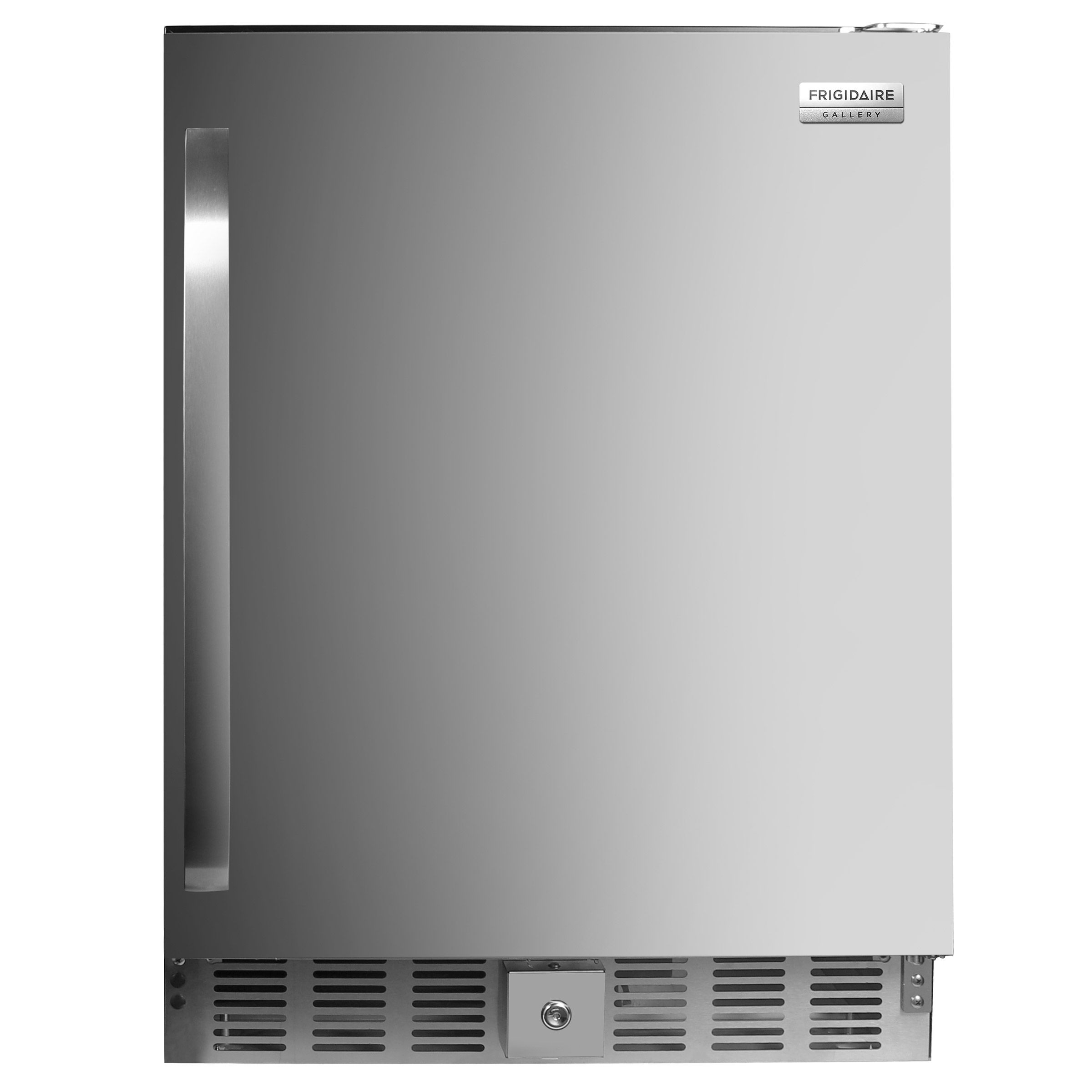 Frigidaire Gallery 24 in. 5.0 cu ft. Stainless Steel Built-In Fridge with 3 Glass Shelves