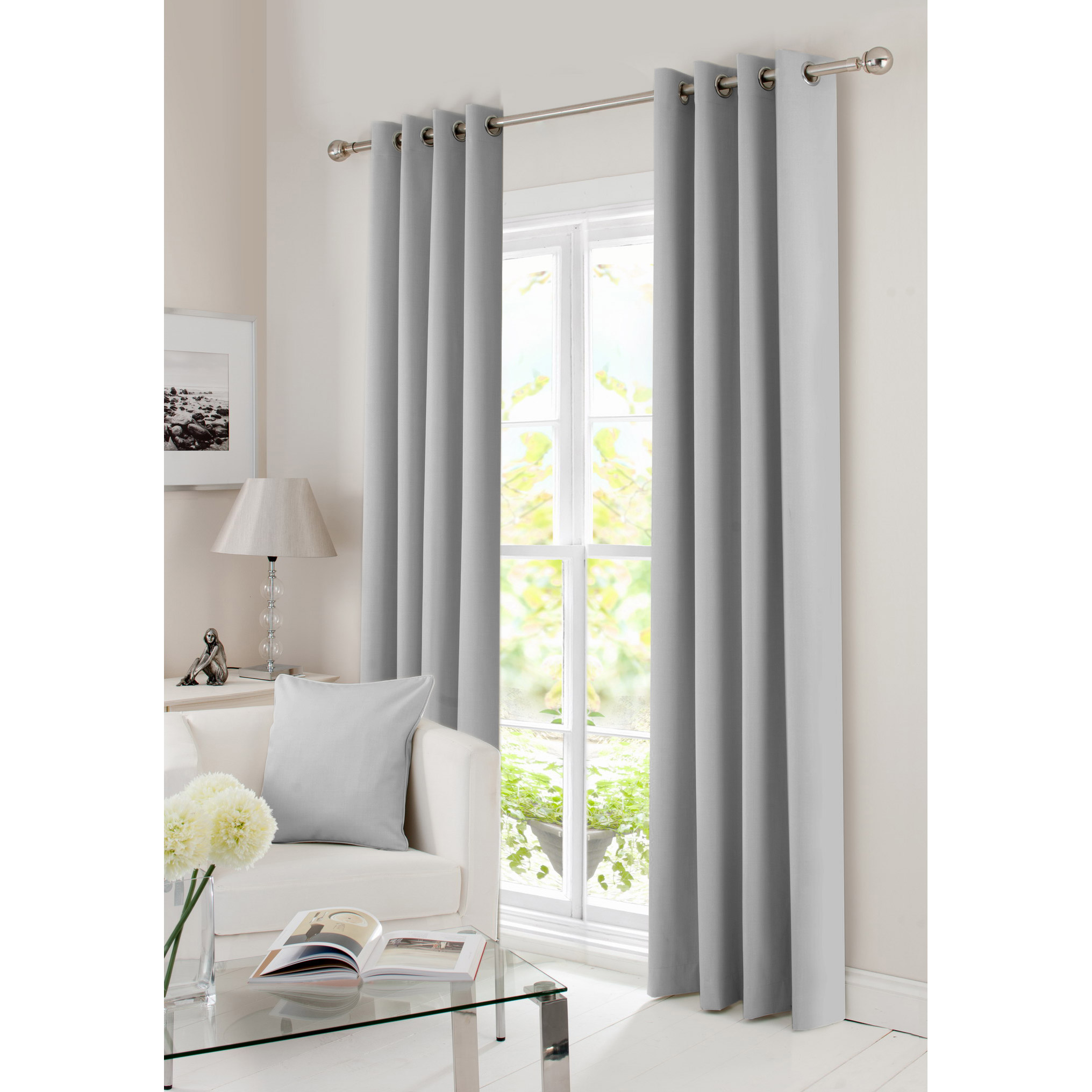 Gouchee Home Solar Blackout Curtain Panel, 2-panel
