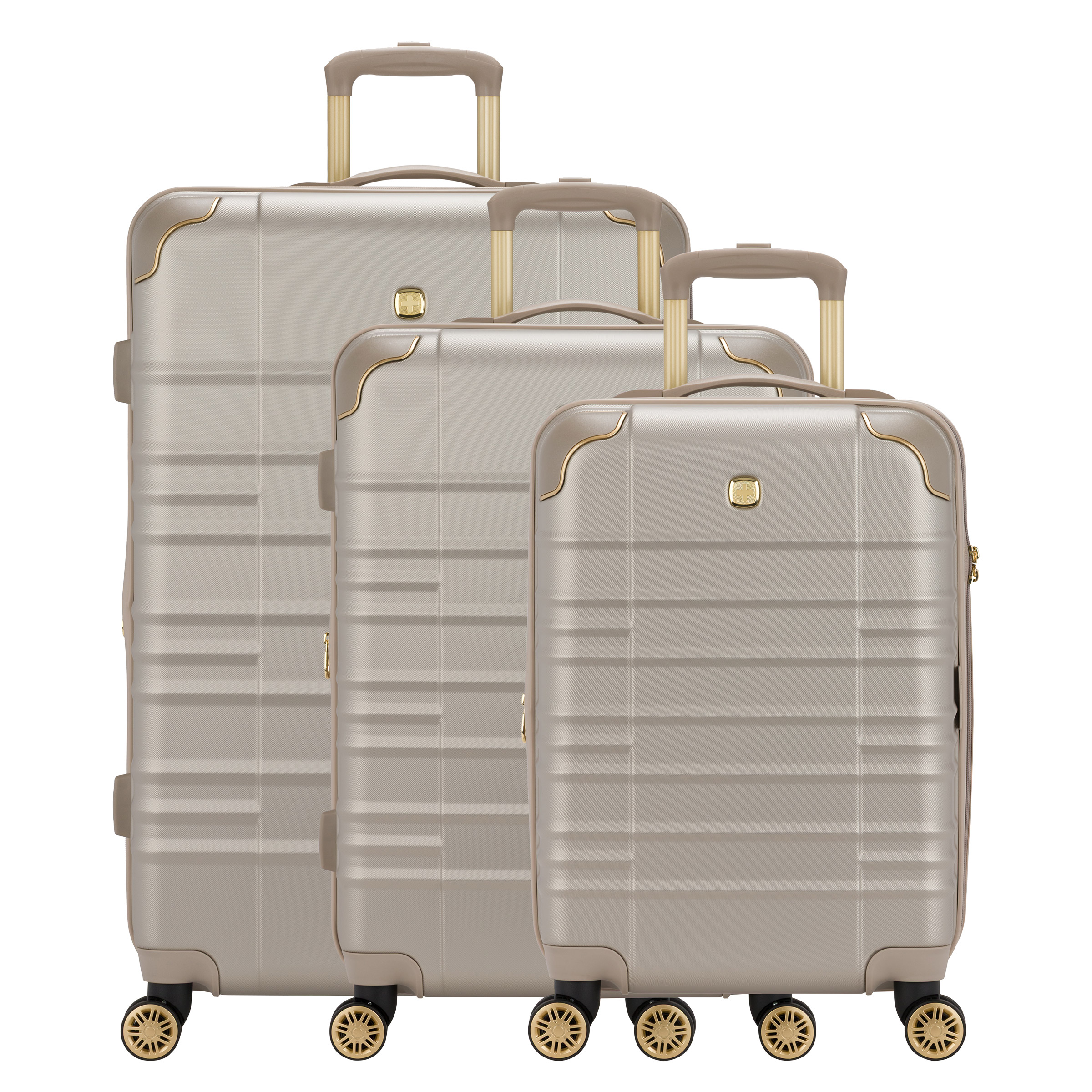 Swissgear 3-Piece Hardside Spinner Luggage Set | Costco