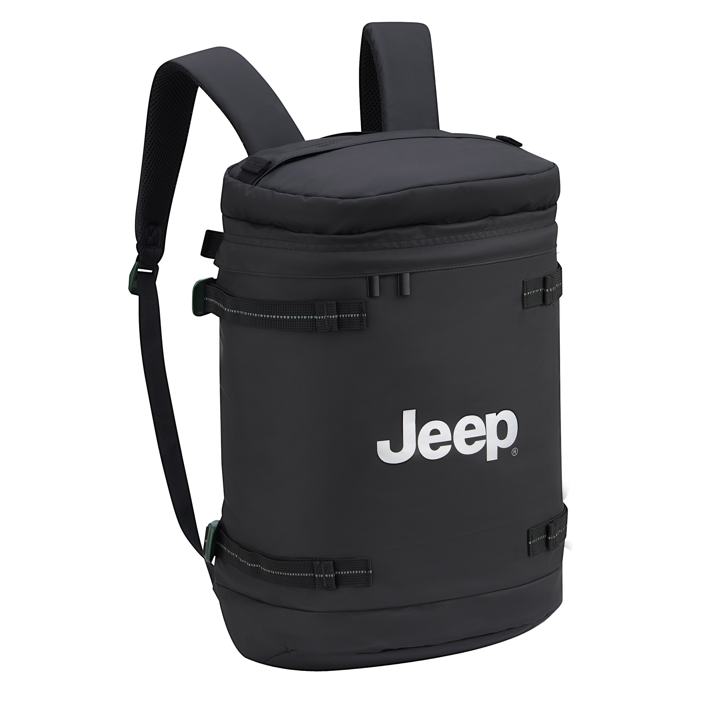 Jeep JH002B Summit 3-piece Luggage Set with JS013C Cylindrical