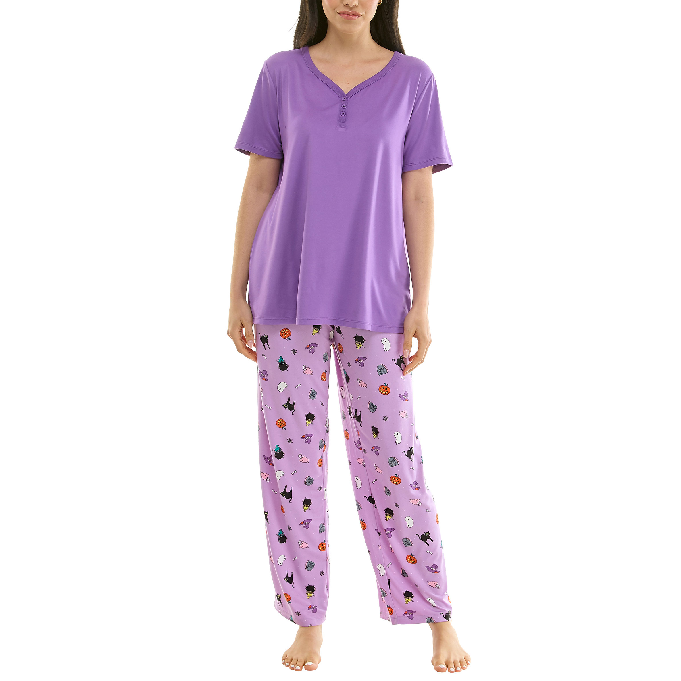 Jaclyn Women's Halloween 3-piece PJ Set | Costco