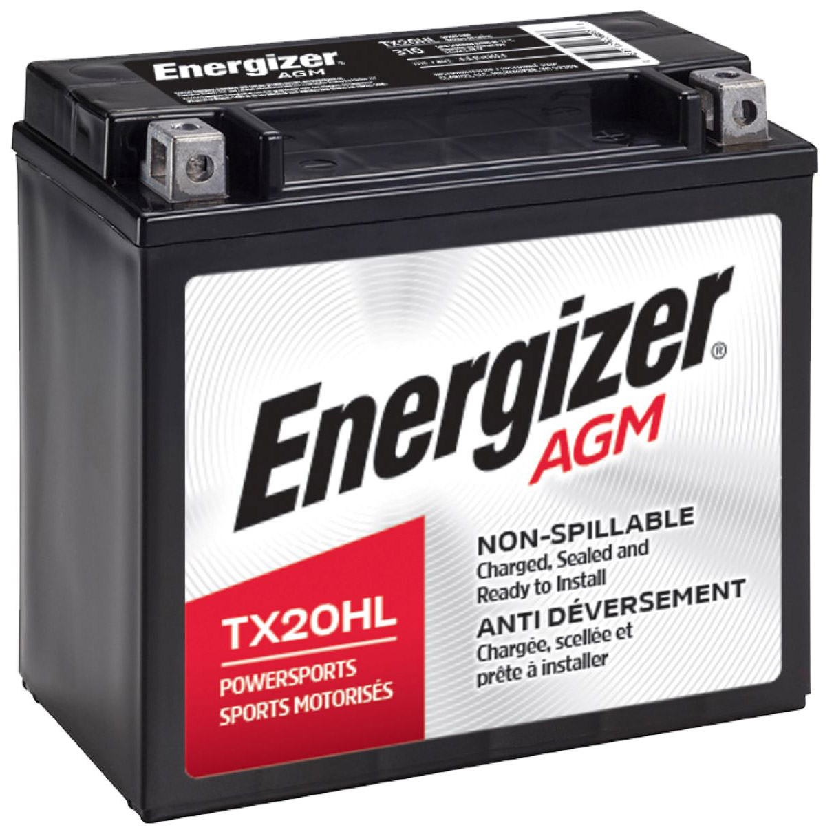 Energizer TX20HL Powersport Battery
