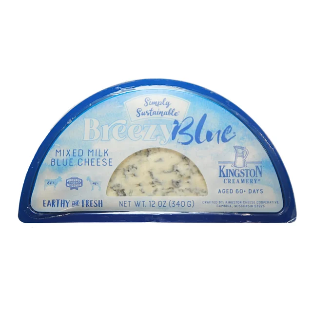KINGSTON CREAMERY BREEZY BLUE CHEESE 12 OZ