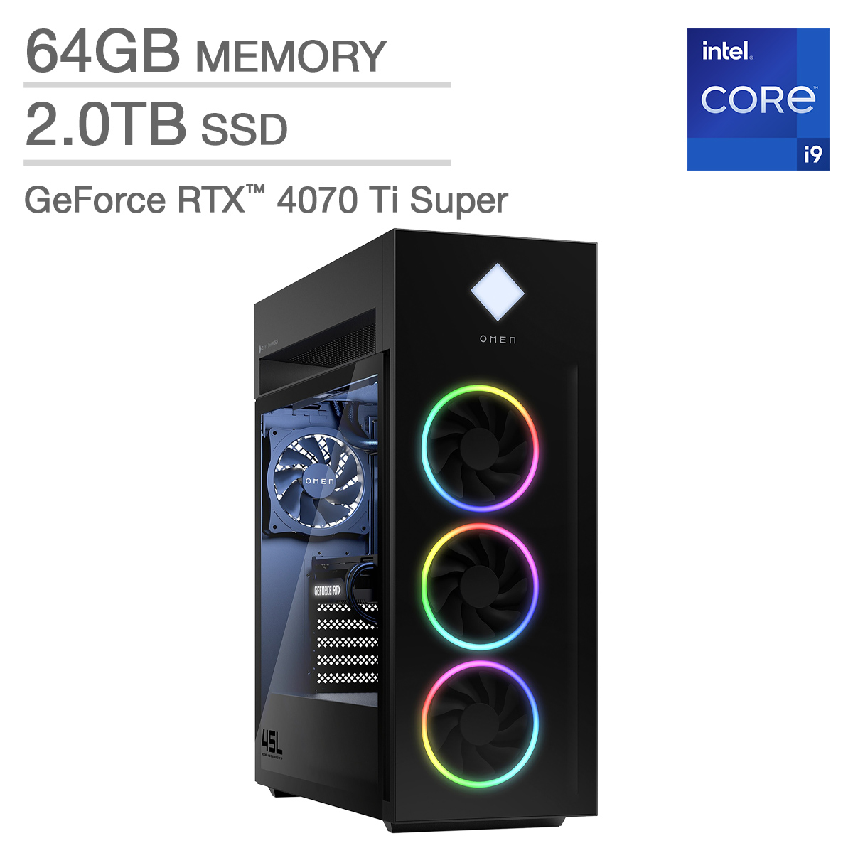 HP OMEN 45L Gaming Desktop - 14th Gen Intel Core i9-14900K