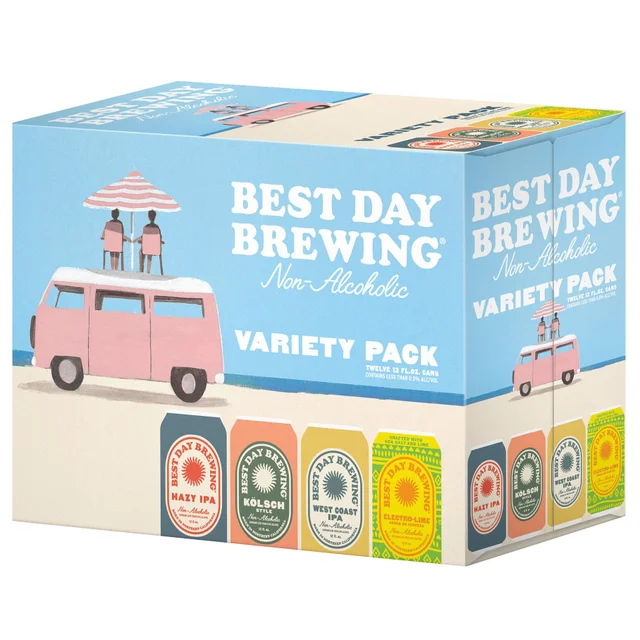 BEST DAY BREWING NON-ALCOHOLIC BEER VTY SAUSALITO, CA 12/12OZ