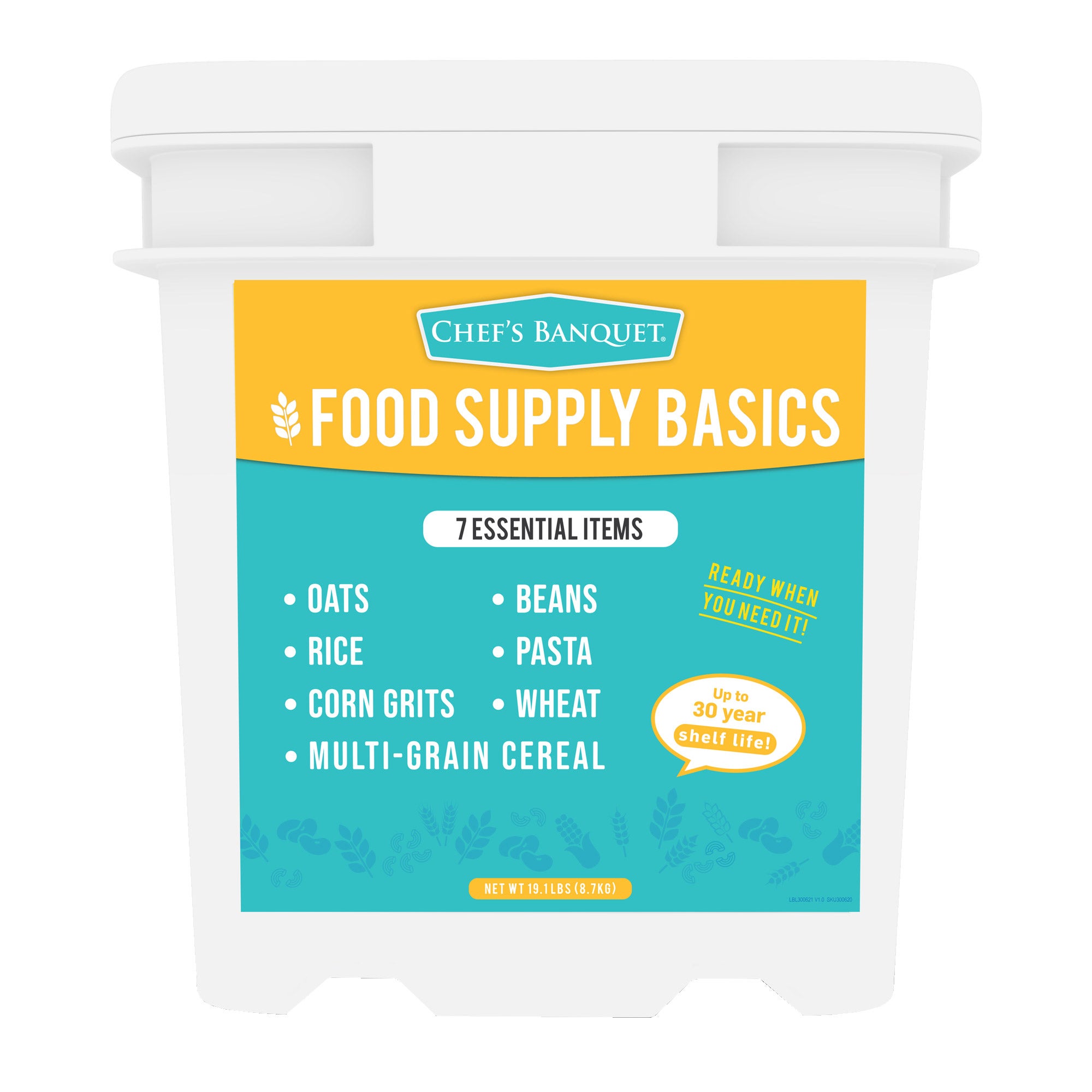 Chef's Banquet Emergency Food Supply Basics