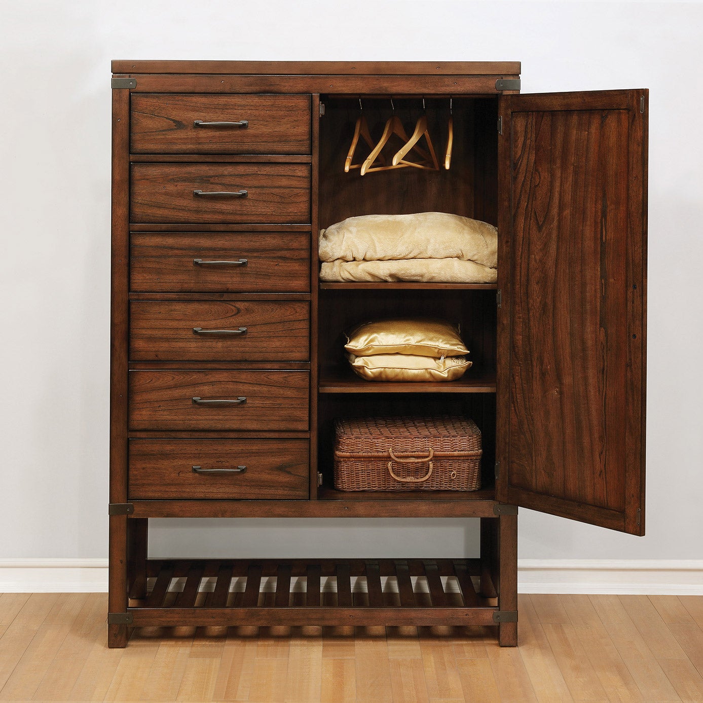 Auburn 6-drawer Chest with Enclosed Cabinets | Costco