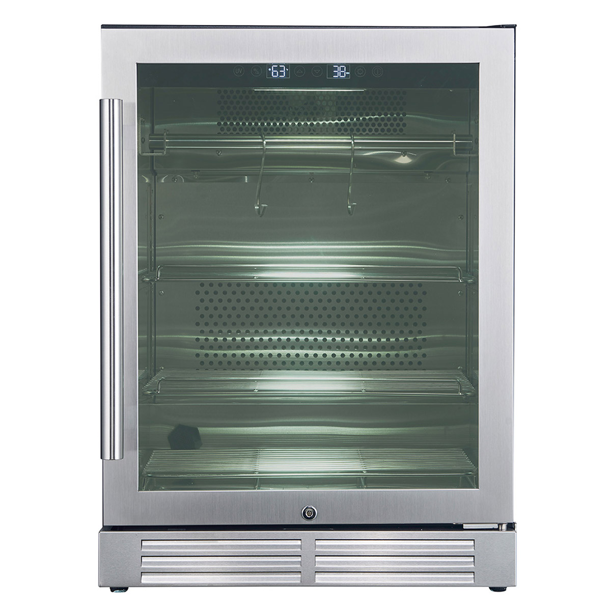 Forno Asciutto 24 in 4.41 cu ft Stainless Steel Commercial Dry Aging Cabinet