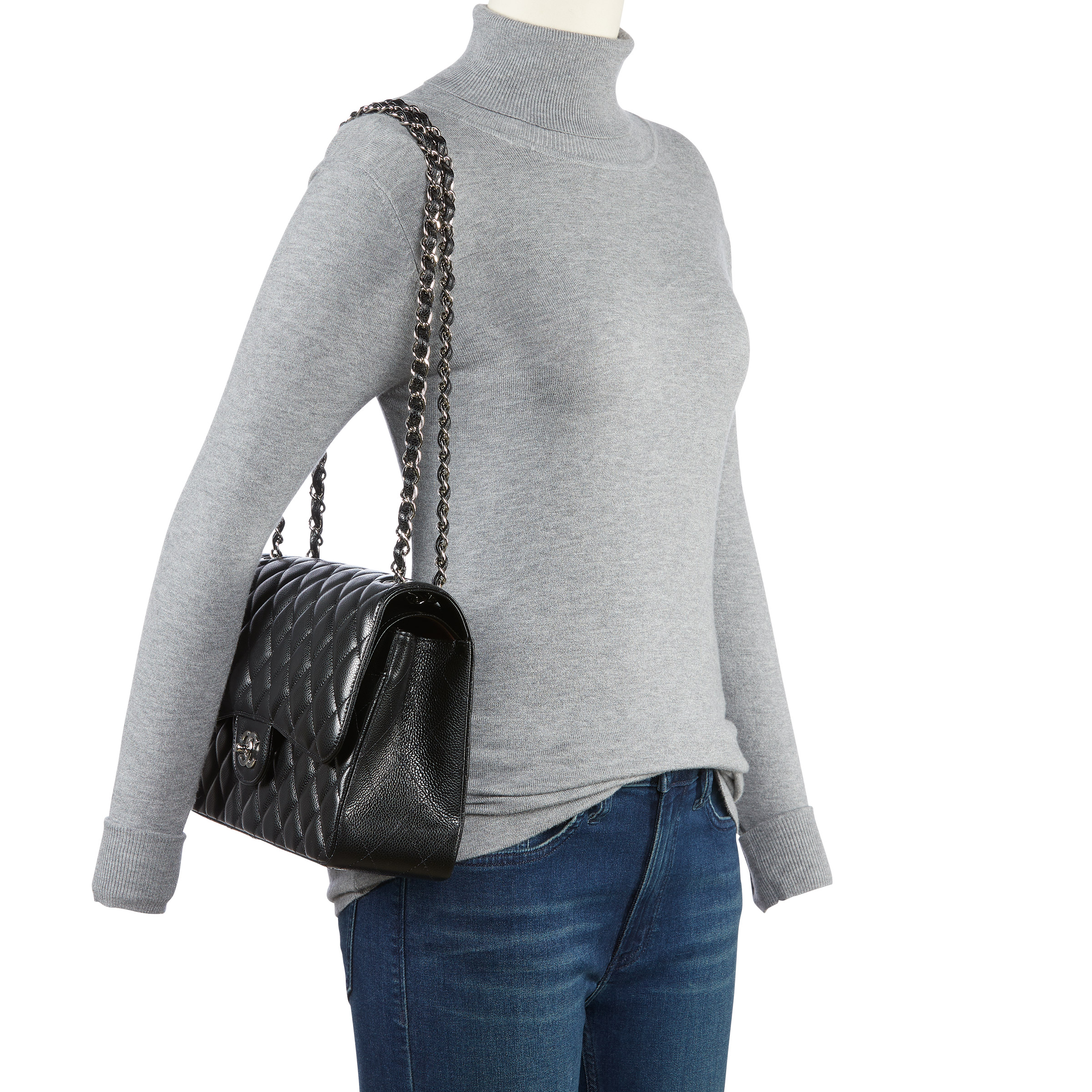 CHANEL Classic Handbag, Black | Costco