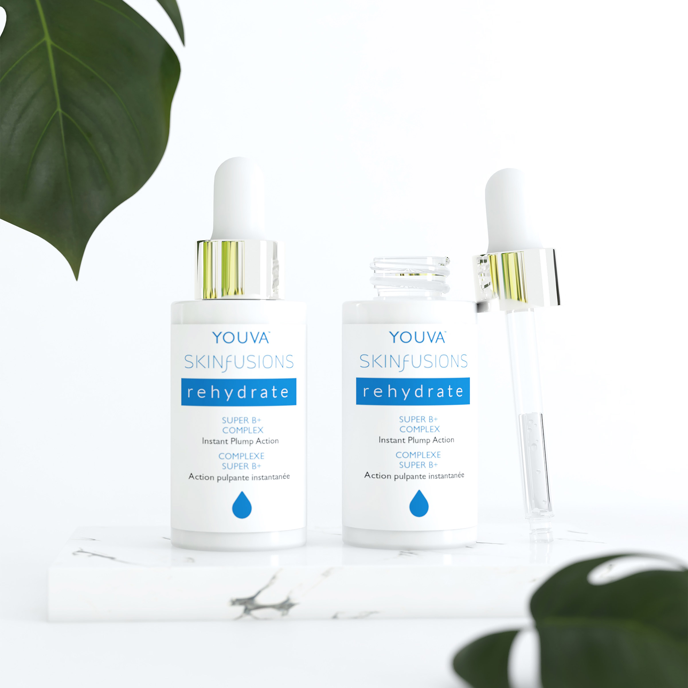 Youva Skinfusions Rehydrate Super B+ Complex Serum, 2 x 20 mL