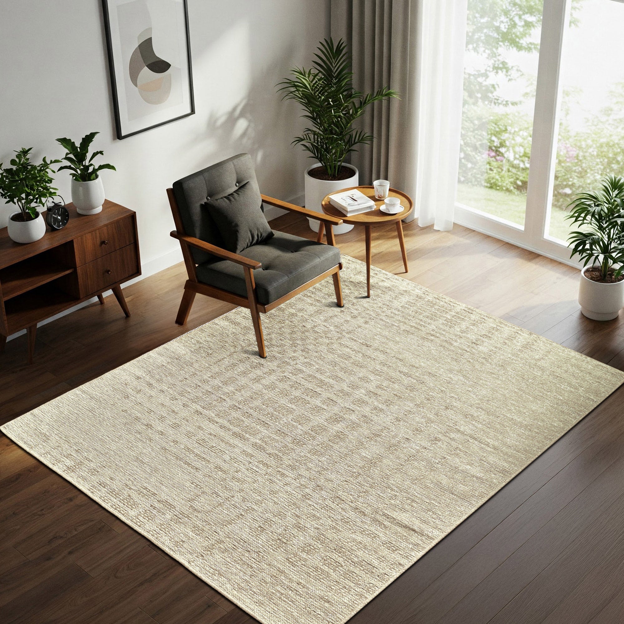 Avante Area Rug, Caseus Ivory, 5' x 7' | Costco