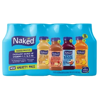 NAKED JUICE BOOSTED SMOOTHIES 12/10 OZ