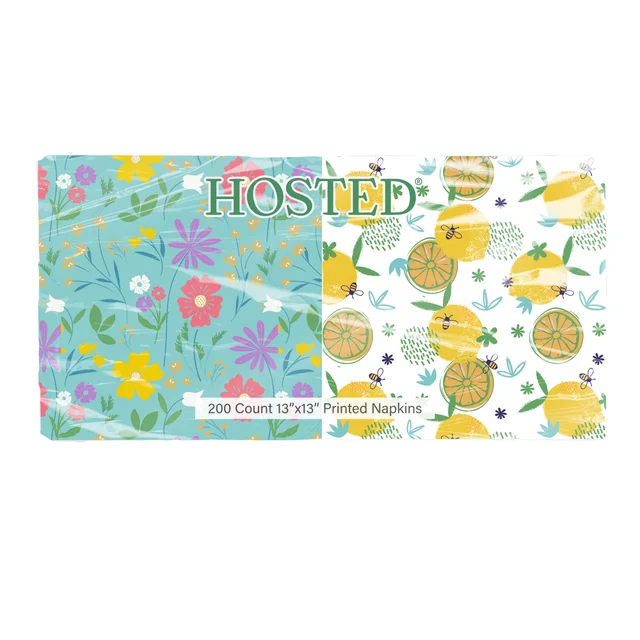 HOSTED SPRING NAPKIN 200 CT