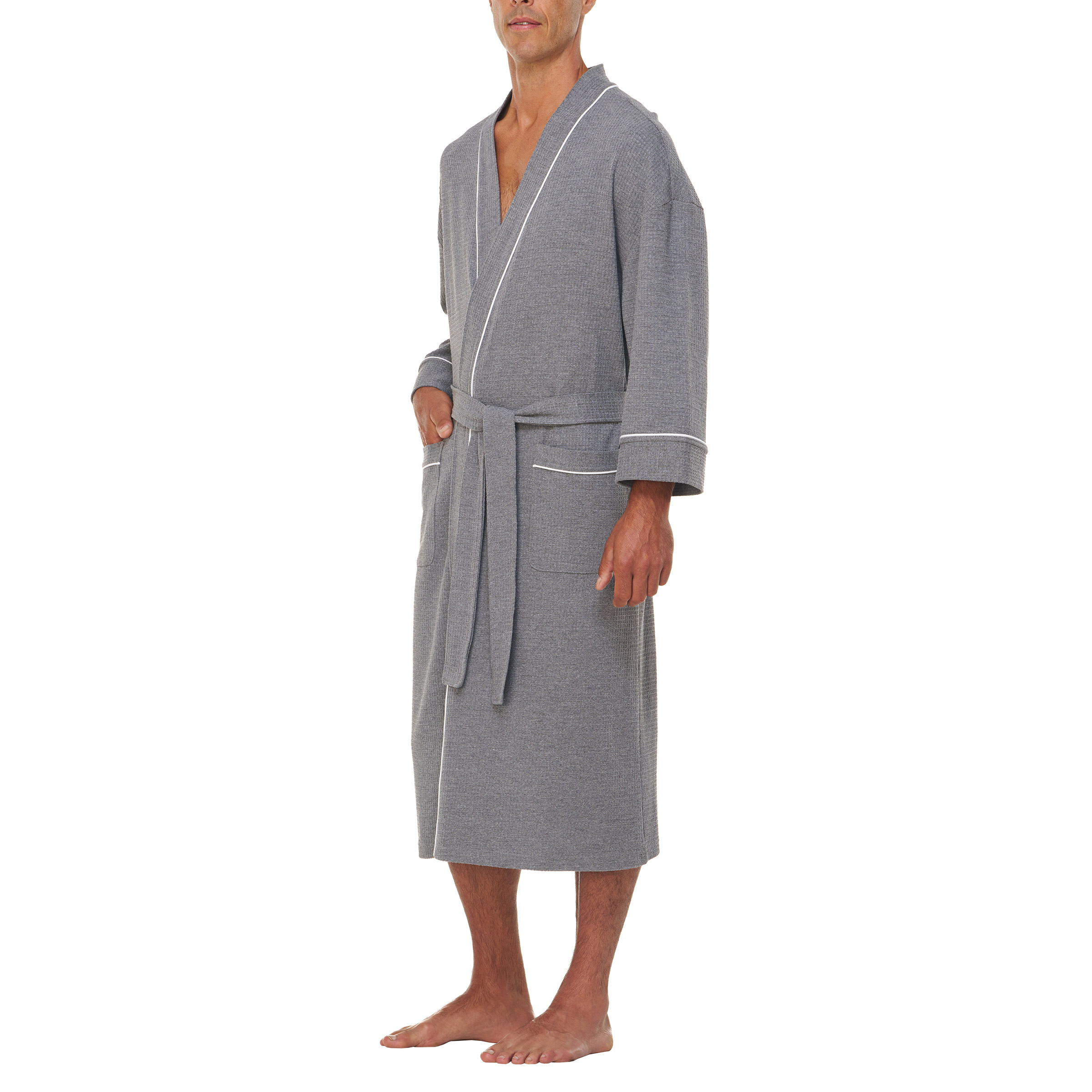 Majestic Men's Waffle Knit Robe | Costco