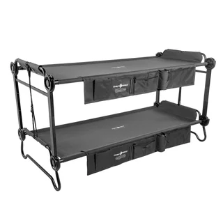 DISC-O-BED XL BUNDLE WITH SIDE ORGANIZERS & LEG EXTEN