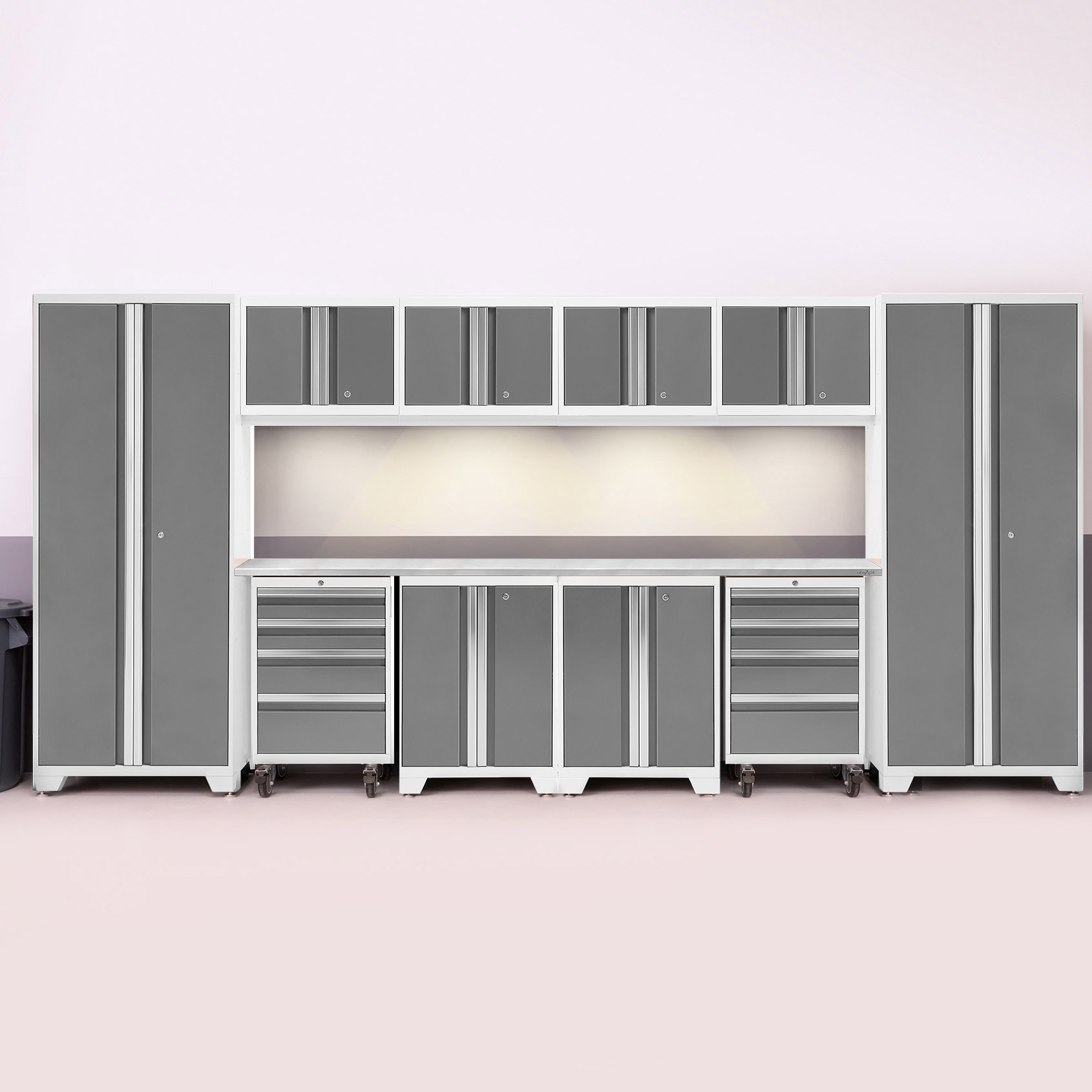 NewAge Products Bold 3.0 Series 12-piece Garage Storage System