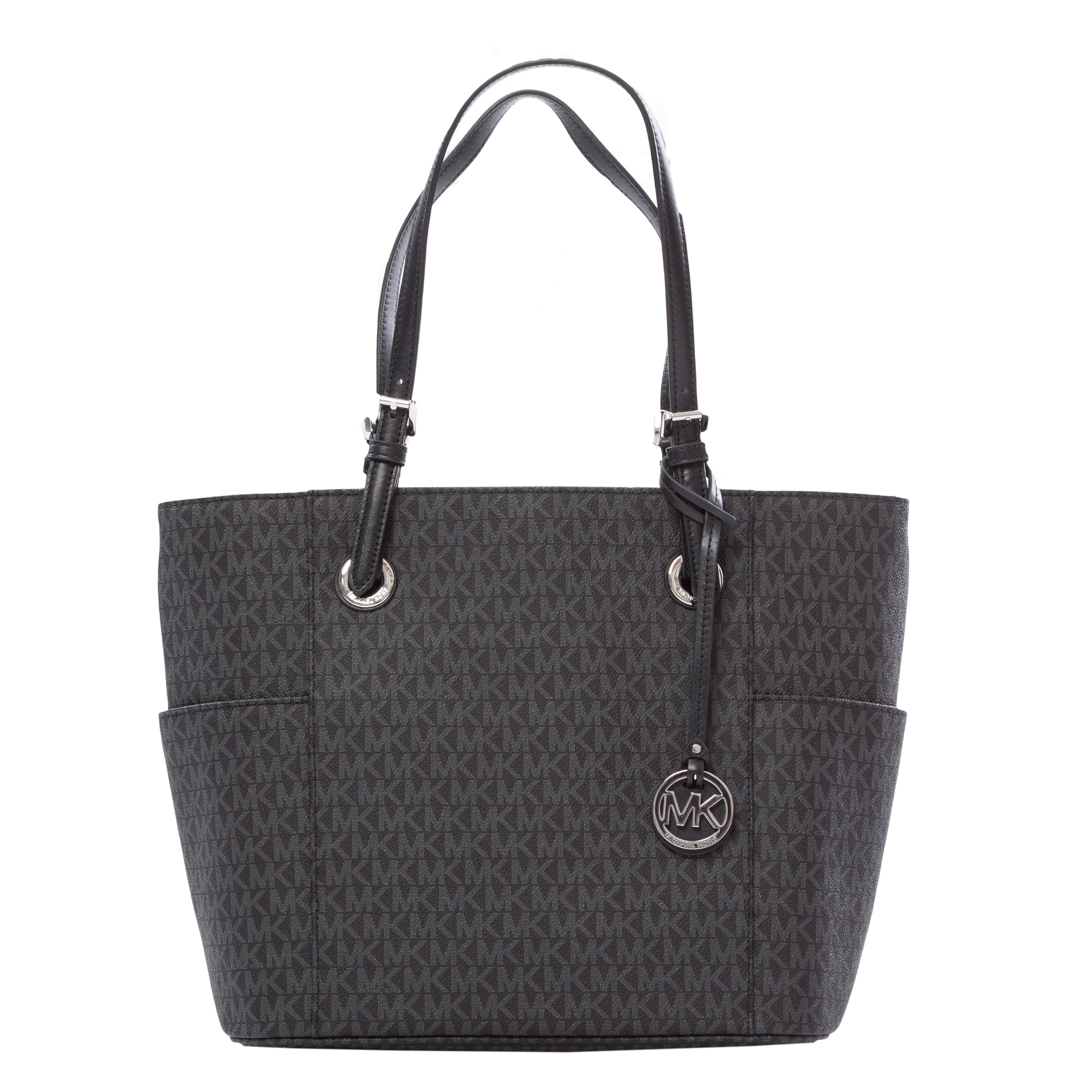 MICHAEL KORS ブラック トートバッグ Michael Kors Jet Set Signature Tote Bag, Black | Costco