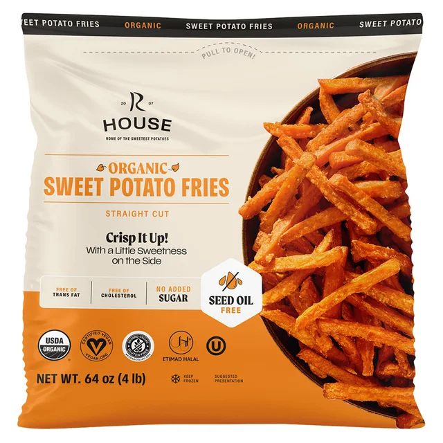 RUSSET HOUSE ORGANIC SWEET POTATO FRIES 4LB