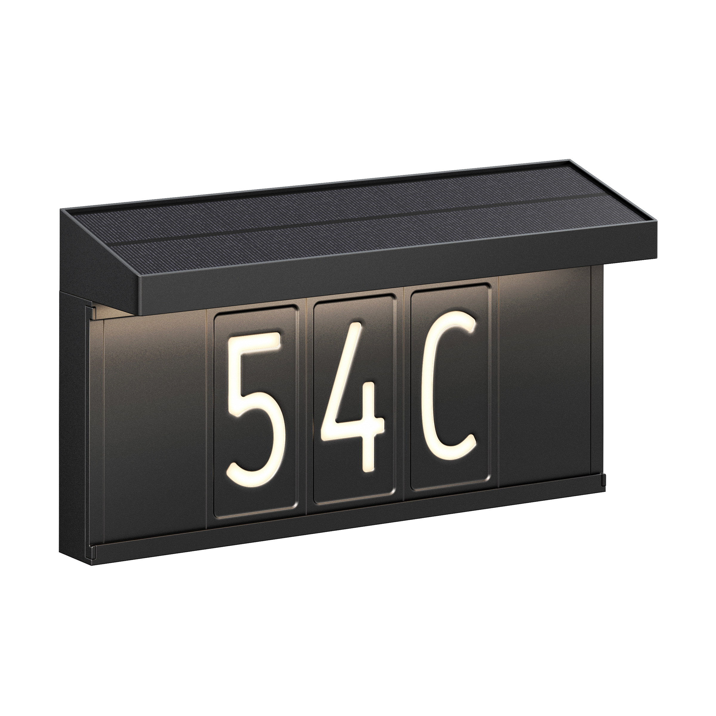 Artika Bowen Solar LED Address Wall Light | Costco