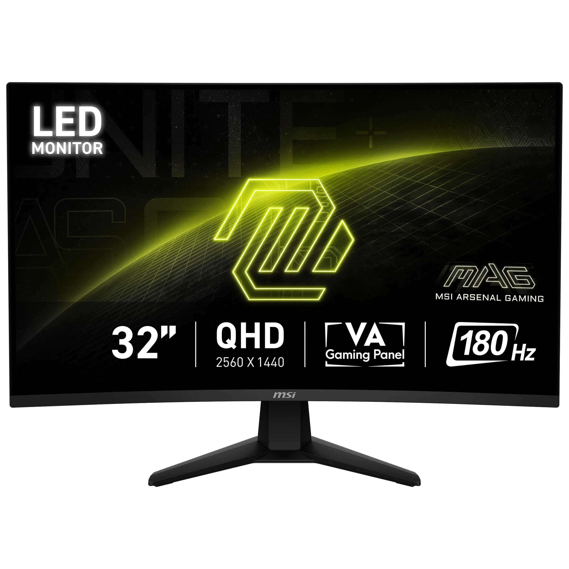 MSI ゲーミングモニター 180Hz MSI 32” WQHD 180Hz Curved Gaming Monitor | Costco