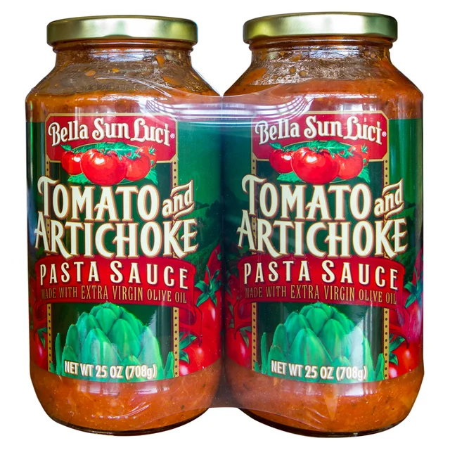 Bella Sun Luci Tomato Artichoke Pasta Sauce, 25 oz, 2-count