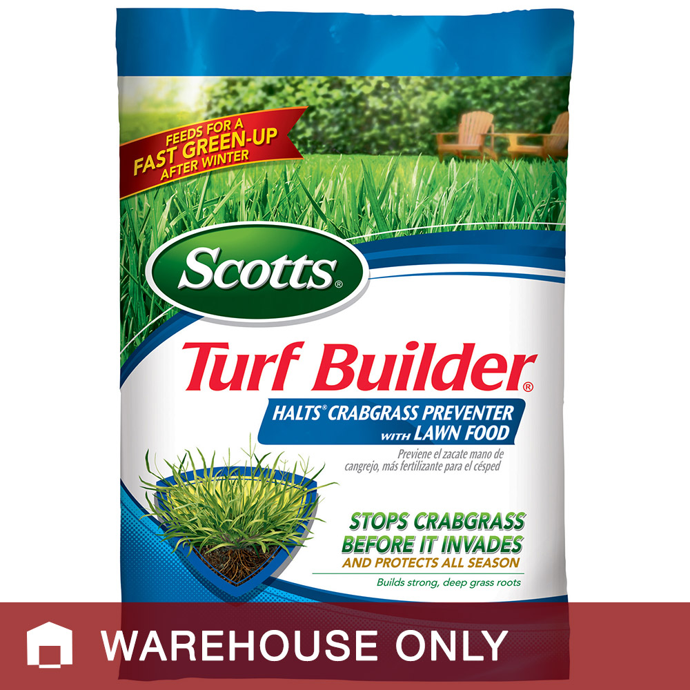 Scotts Turf Builder Halts Crabgrass Preventer with Lawn Food 12M