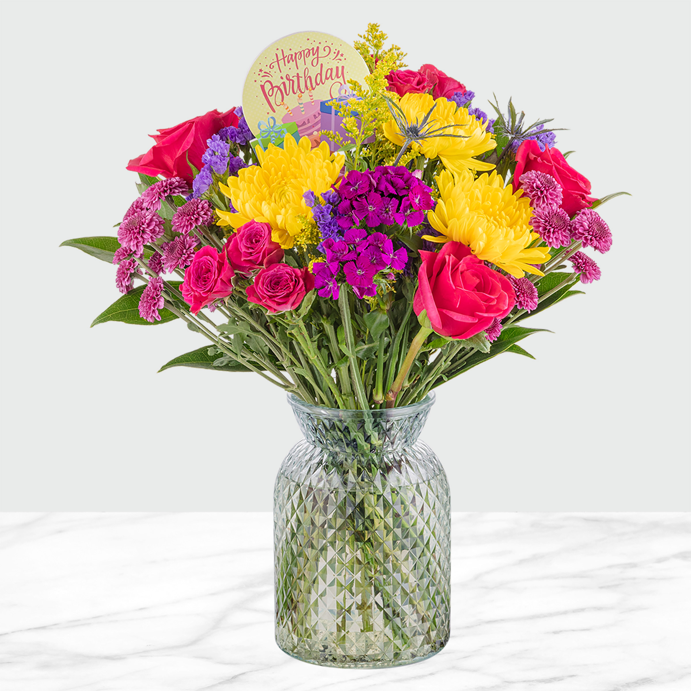Bright and Beautiful Birthday Arrangement