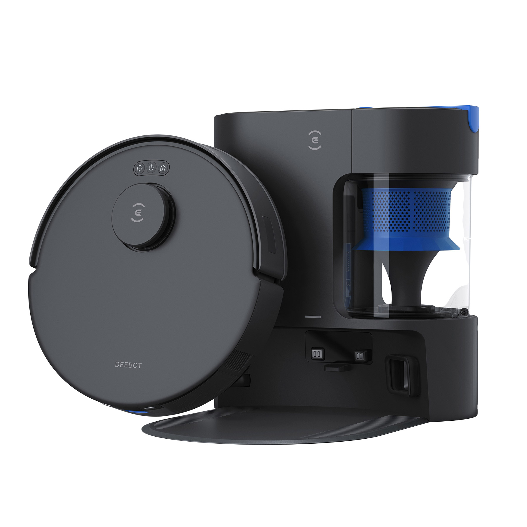 Ecovacs N20 Pro Plus Robot Vacuum & Scrubbing Mop with Cyclone Auto-Empty