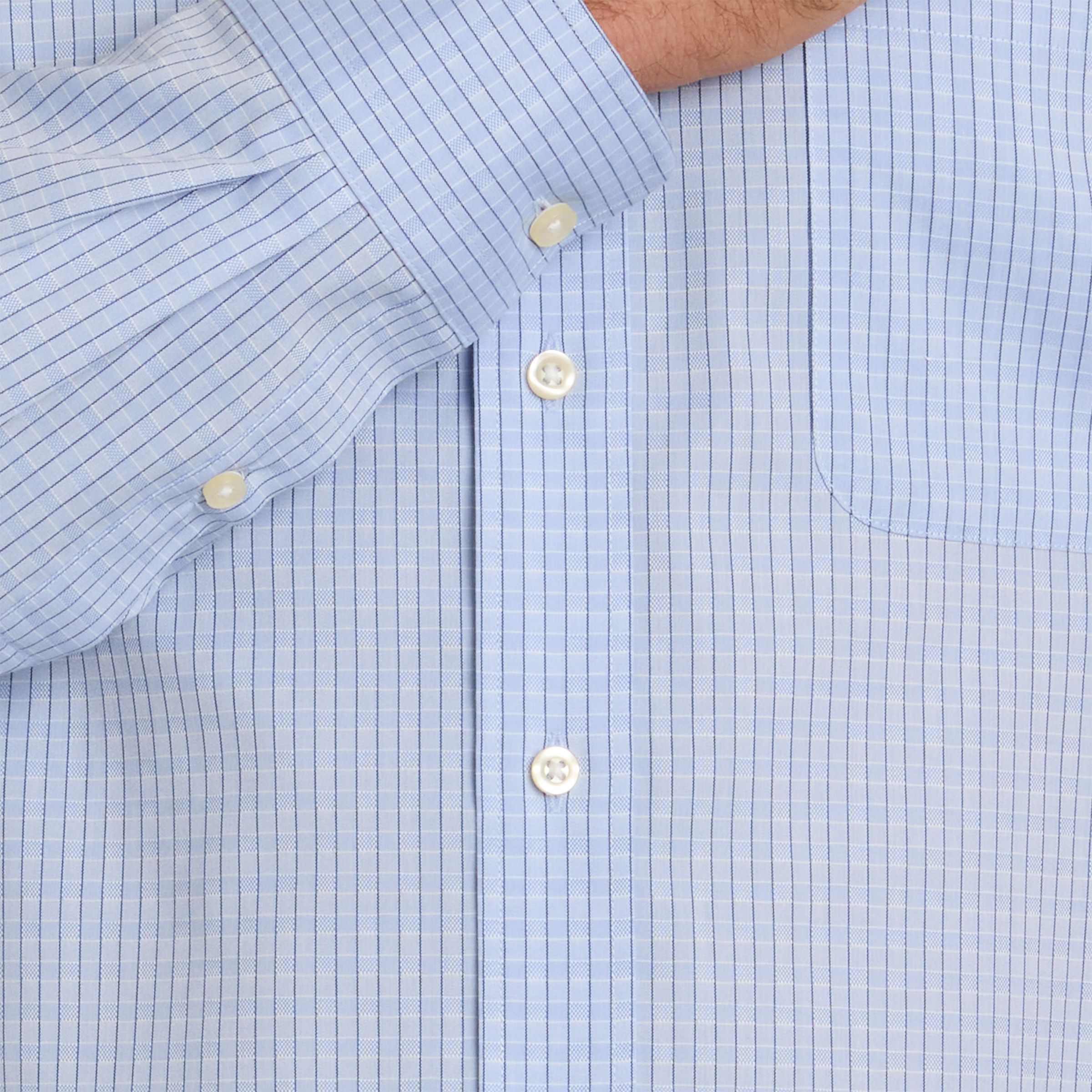 costco tailored fit dress shirt Kirkland Signature Men's Tailored Fit Dress Shirt, Red/Blue Plaid