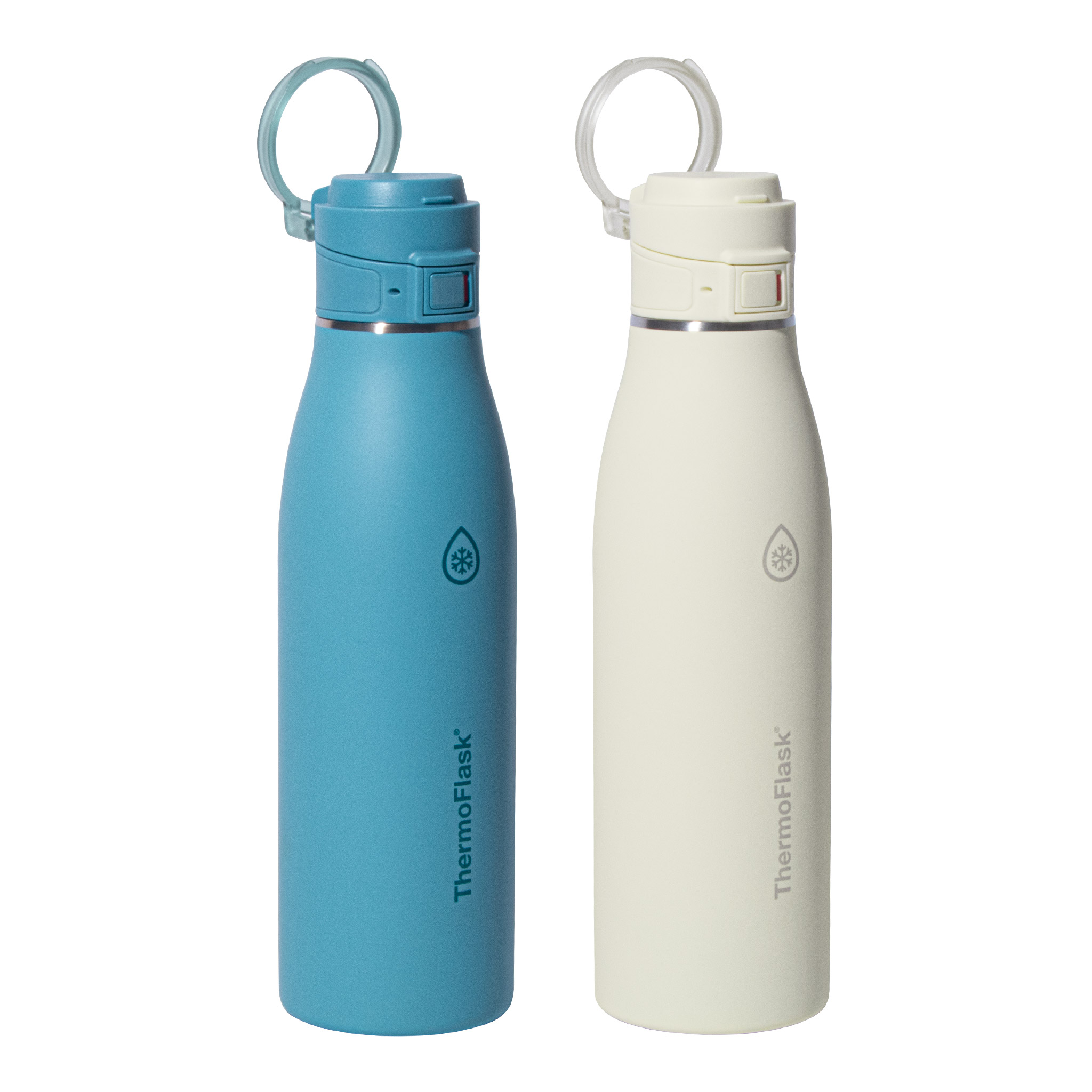 Thermoflask 740 mL (25 oz) Stainless Steel Bottle, 2-pack