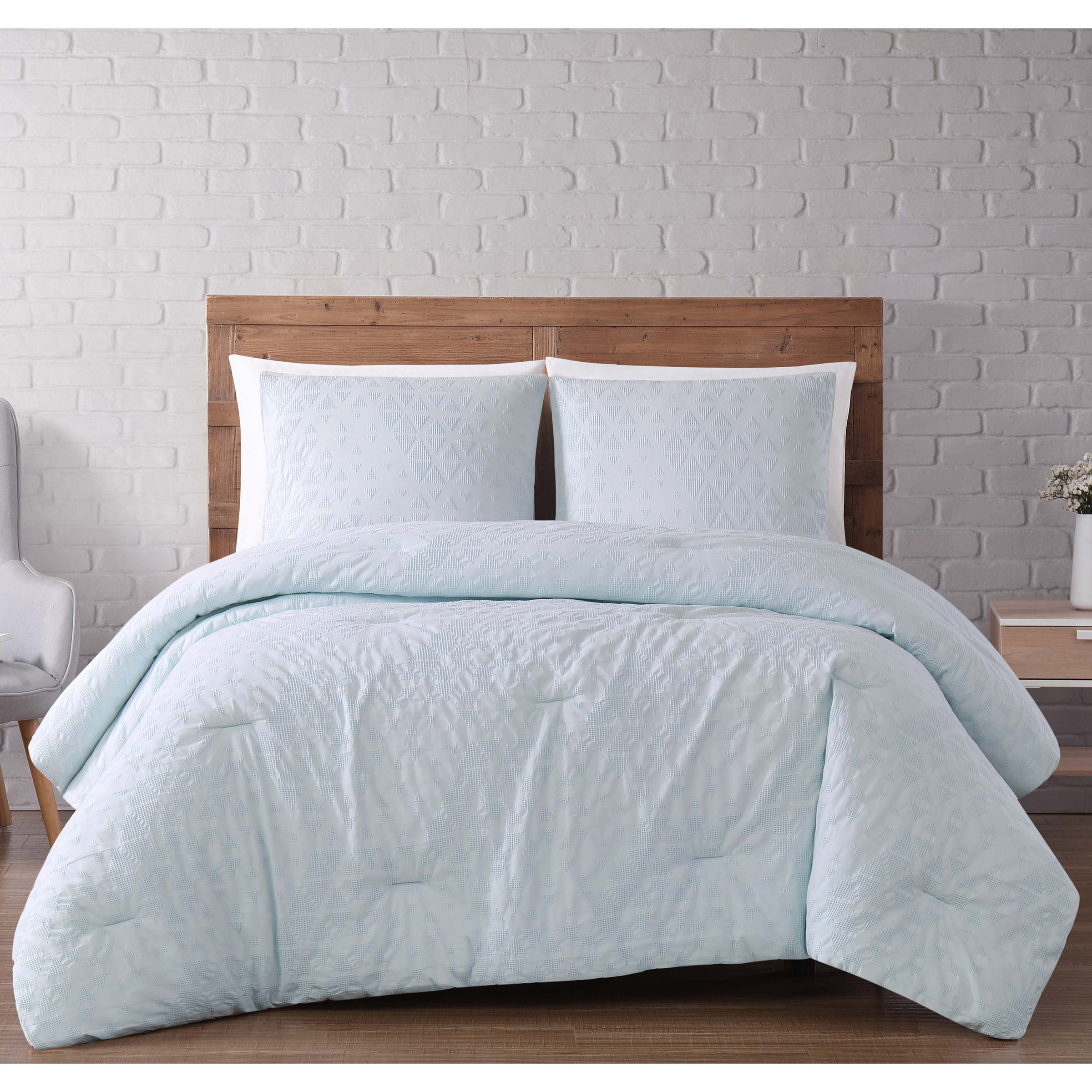 Brooklyn Loom Chicago Light Blue Comforter Set