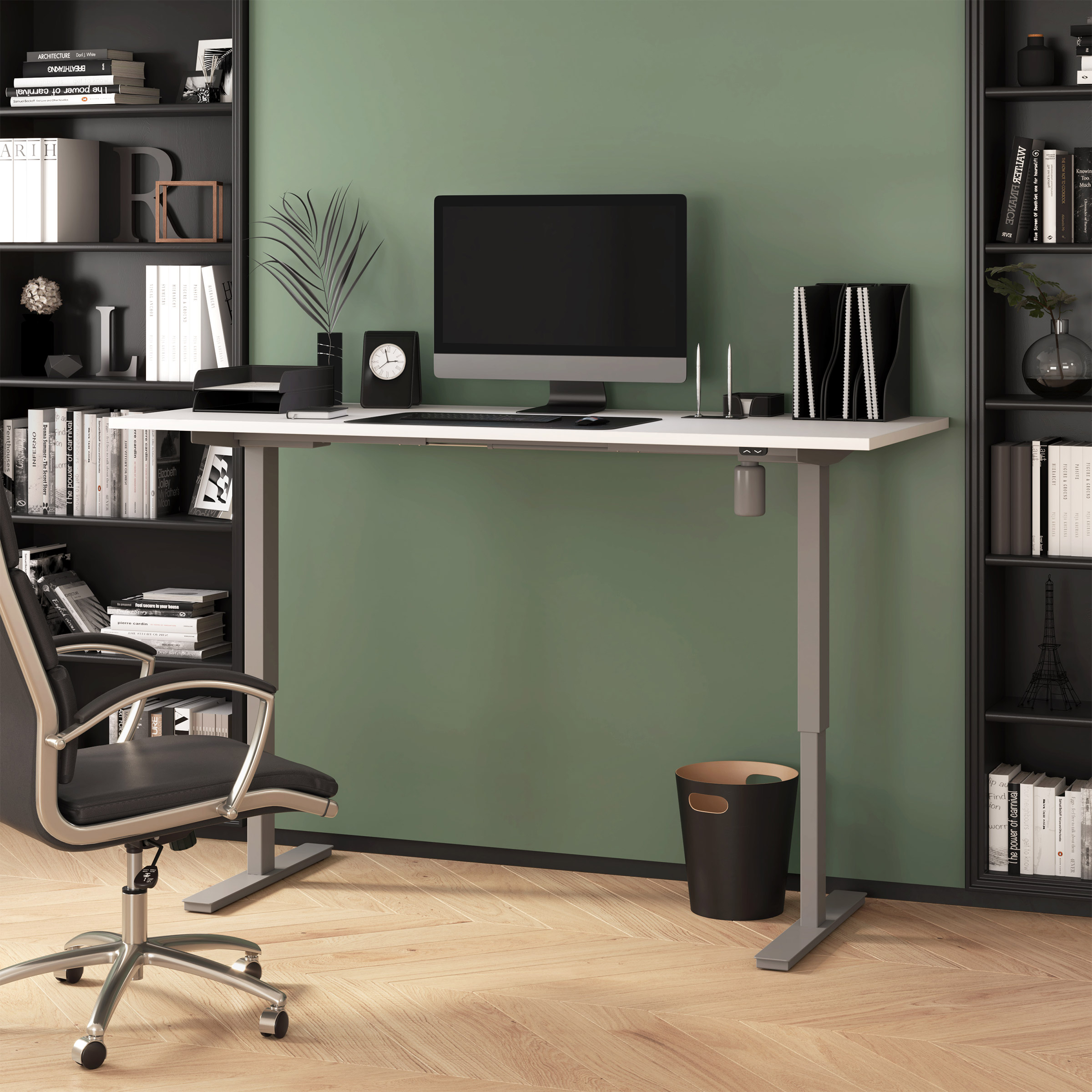 Bestar Upstand 30" x 72" Adjustable Height Desk