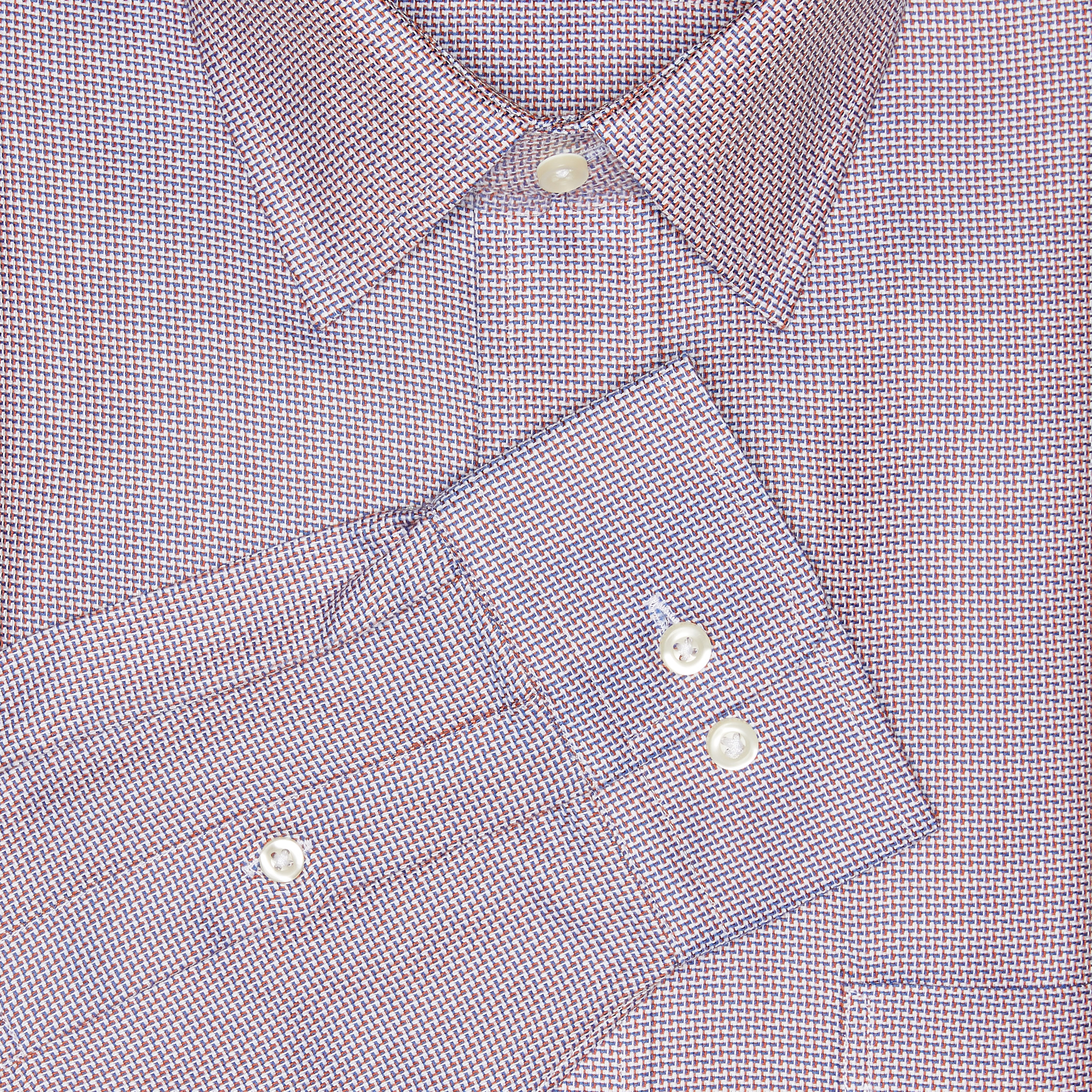 Kirkland Signature Men's Tailored Fit Dress Shirt, Mauve Gray | Costco